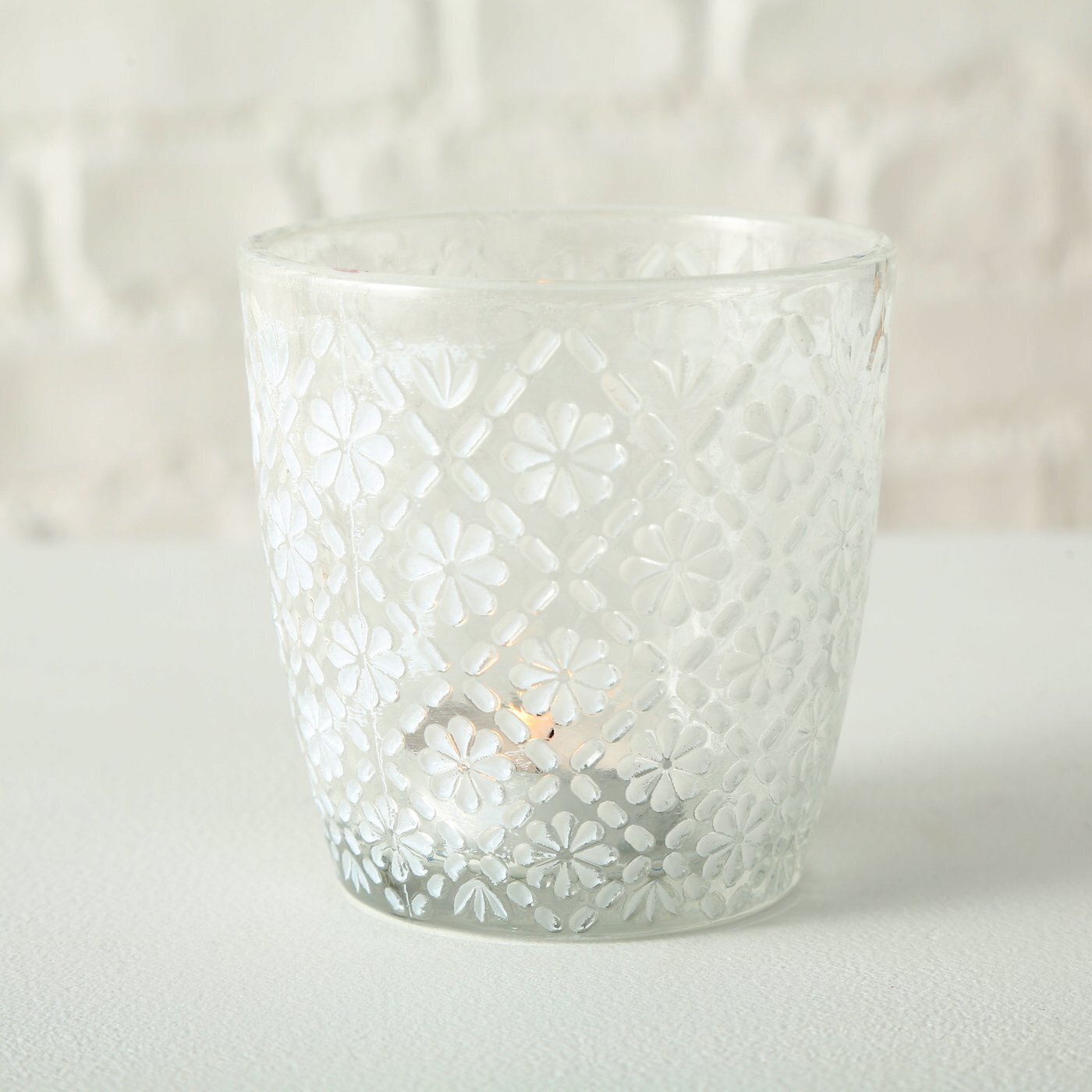 Windlicht Patty 6er-Set, weiss 