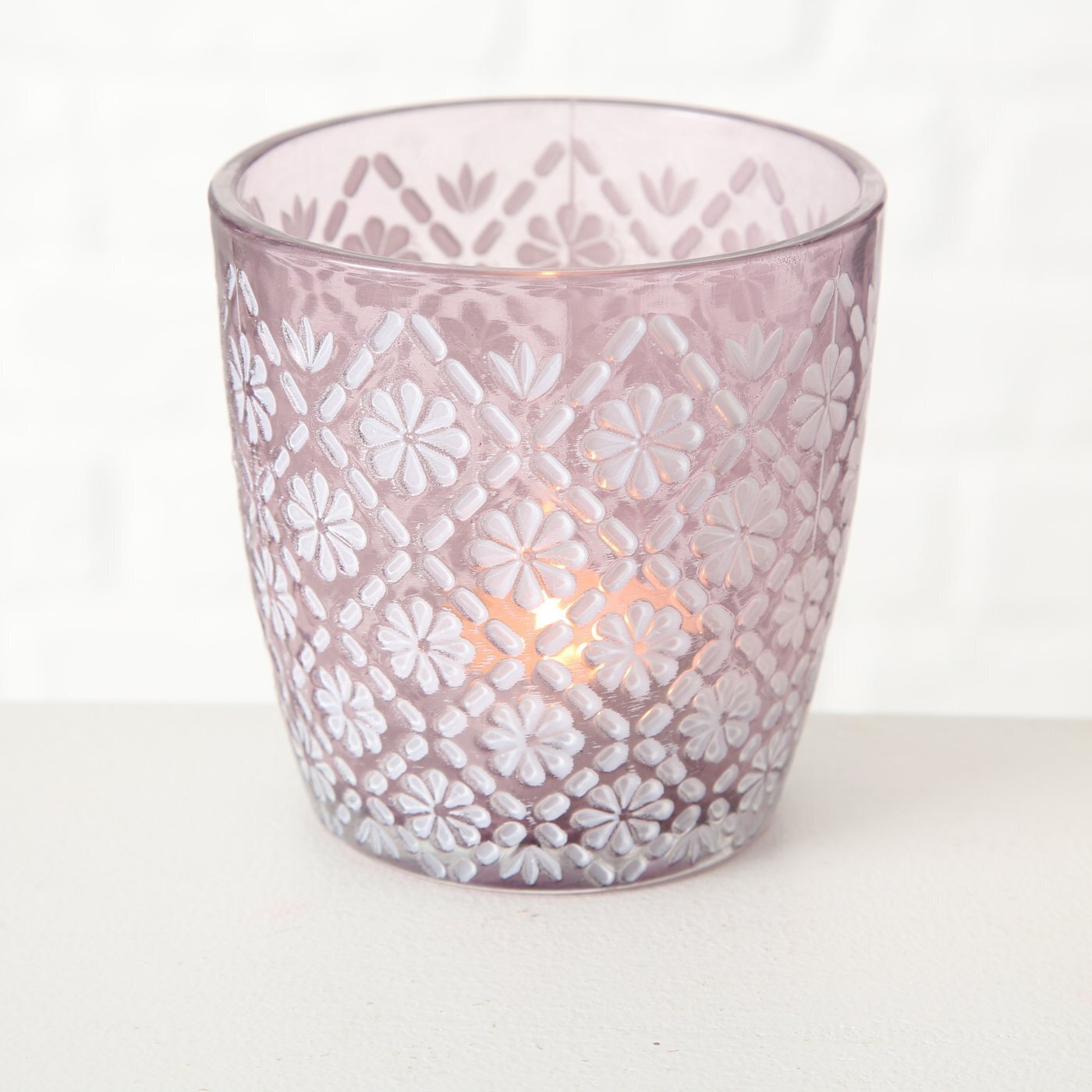 Windlicht Patty 6er-Set, rosa 