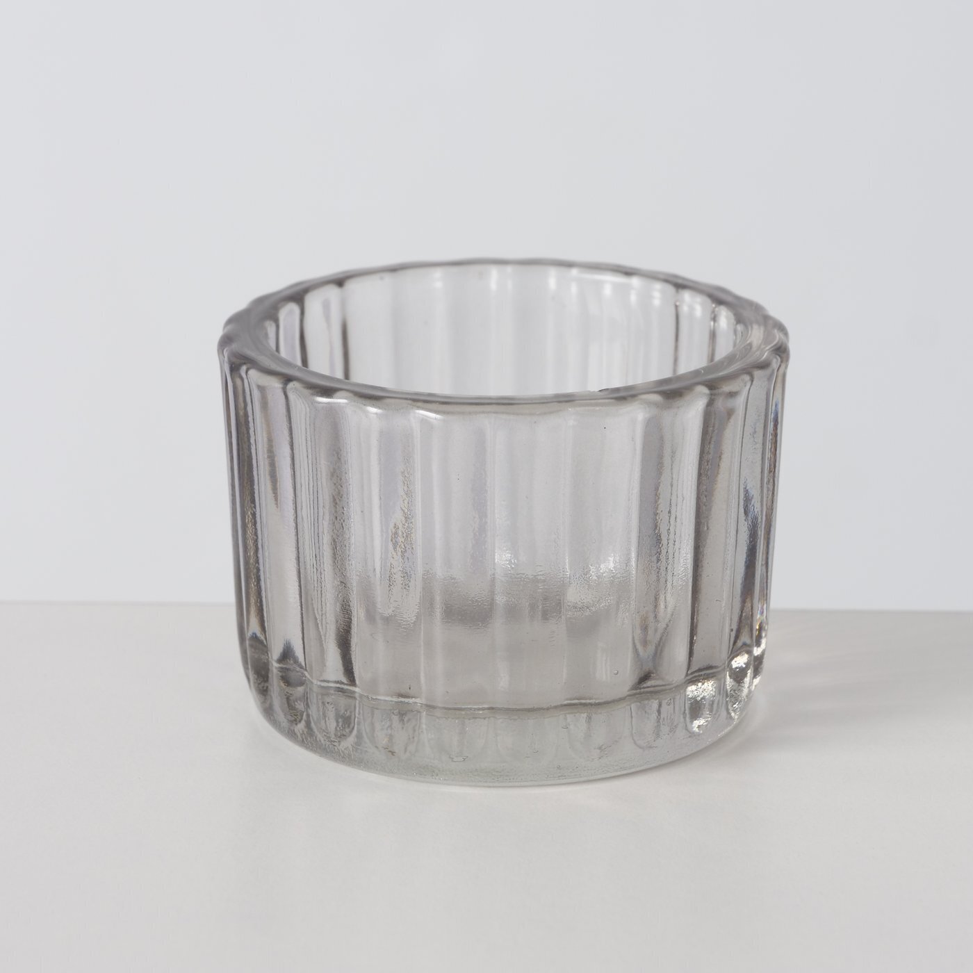 Windlicht Tolka, 3er-Set, grau 