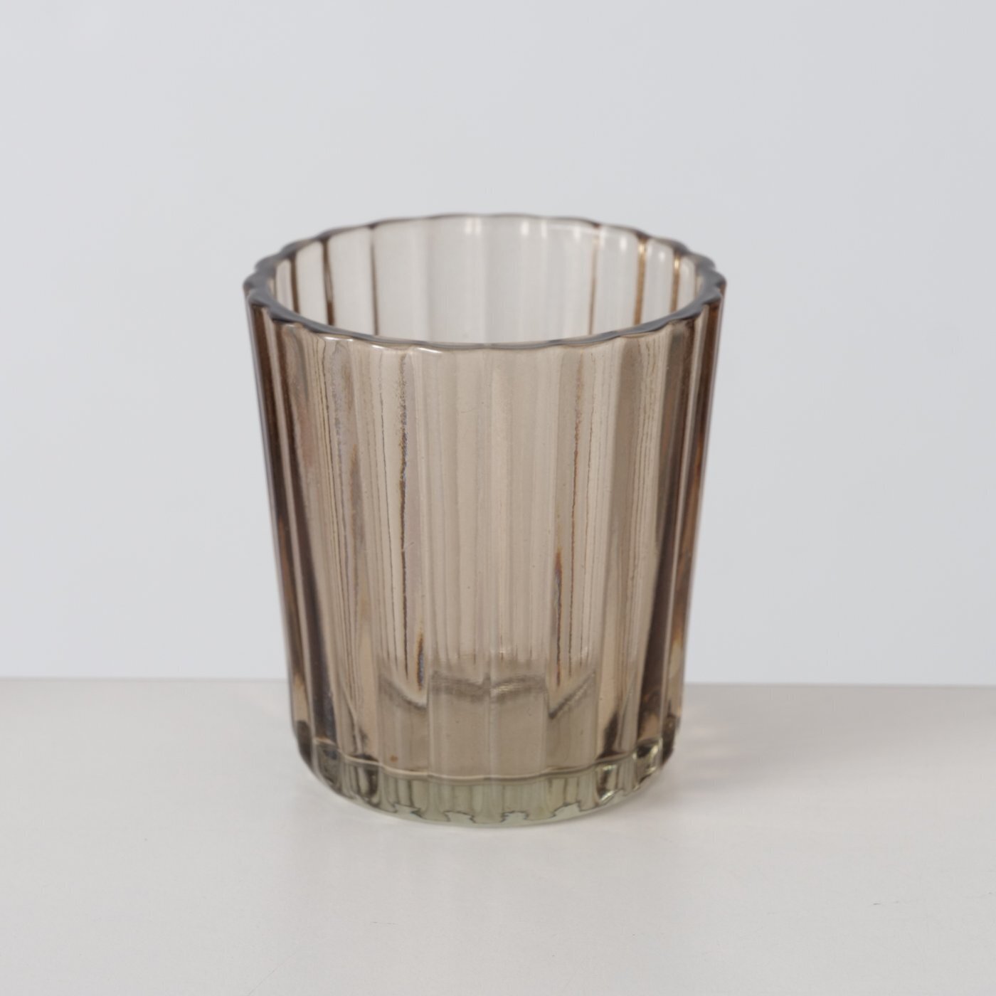 Windlicht Tolka, 3er-Set, braun 