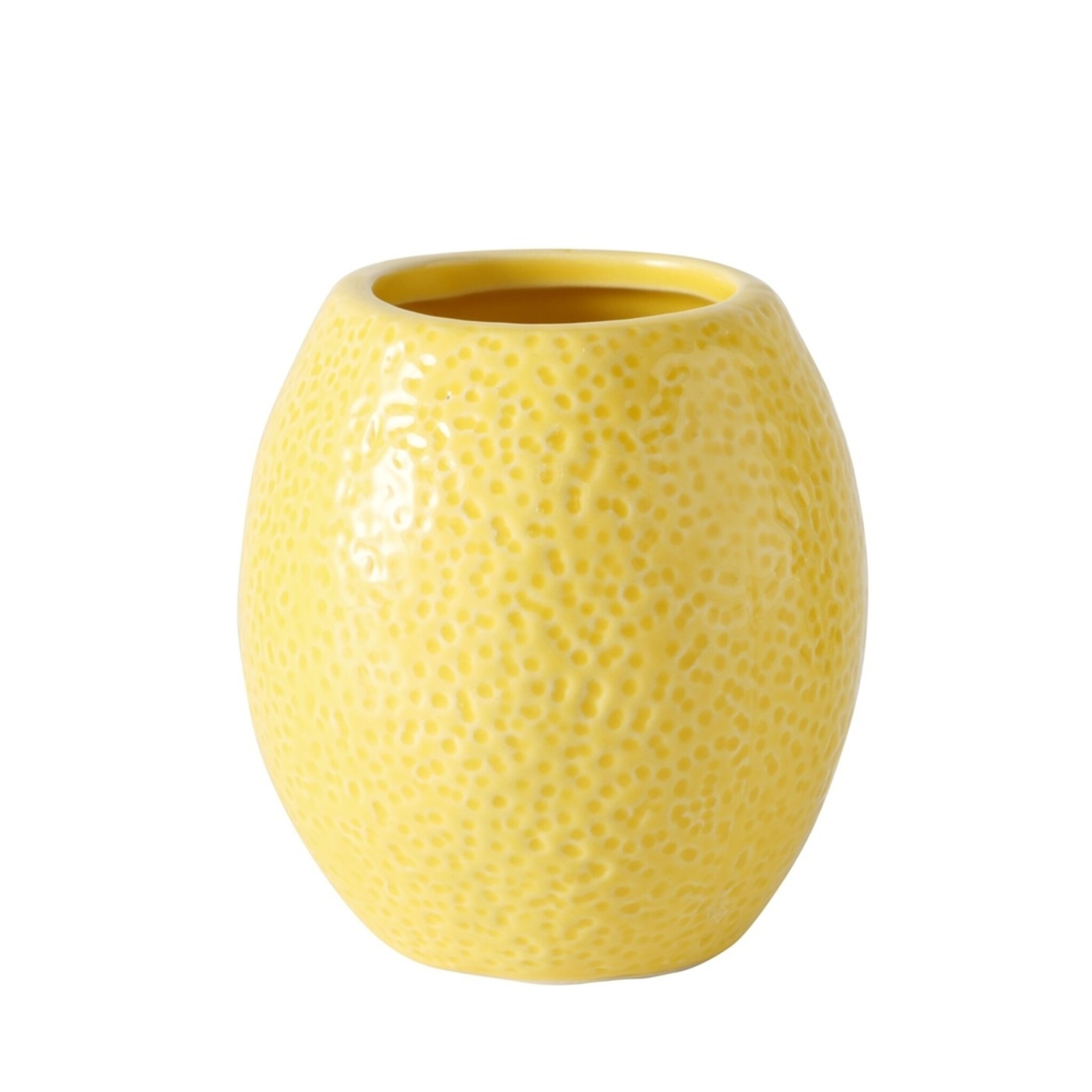Zahnputzbecher Limone, gelb 