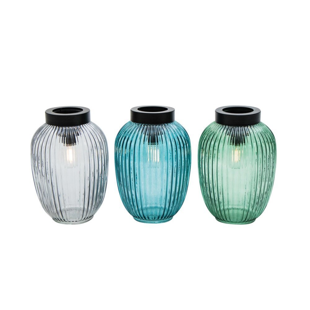 LED Lampe Rills, smoke 