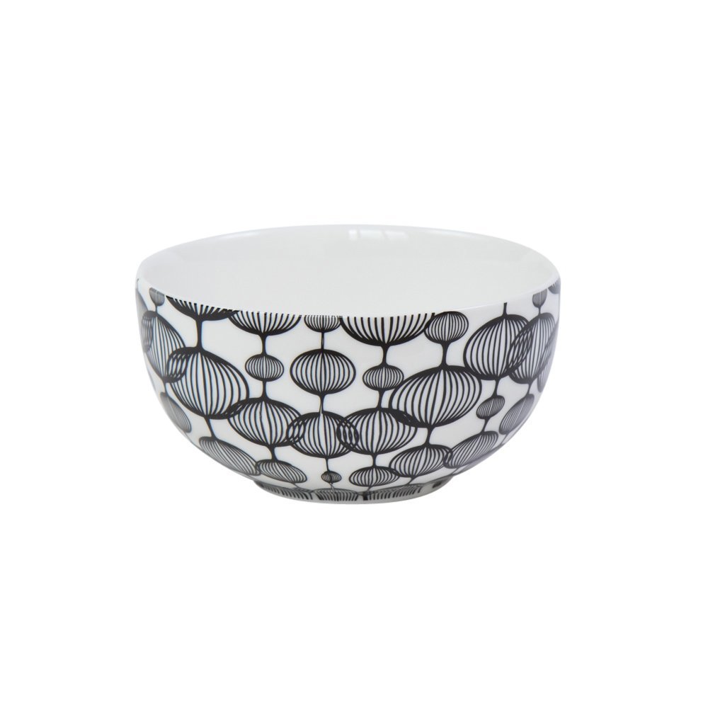 Schüssel Ballon Print, weiss 