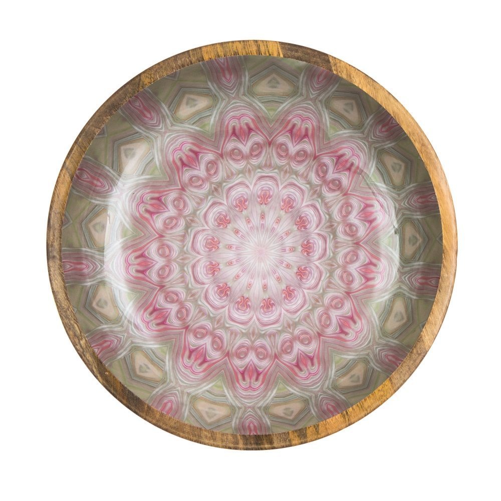 Schüssel Mandala Pale aus Mangoholz von byRoom günstig bestellen | SKANDEKO
