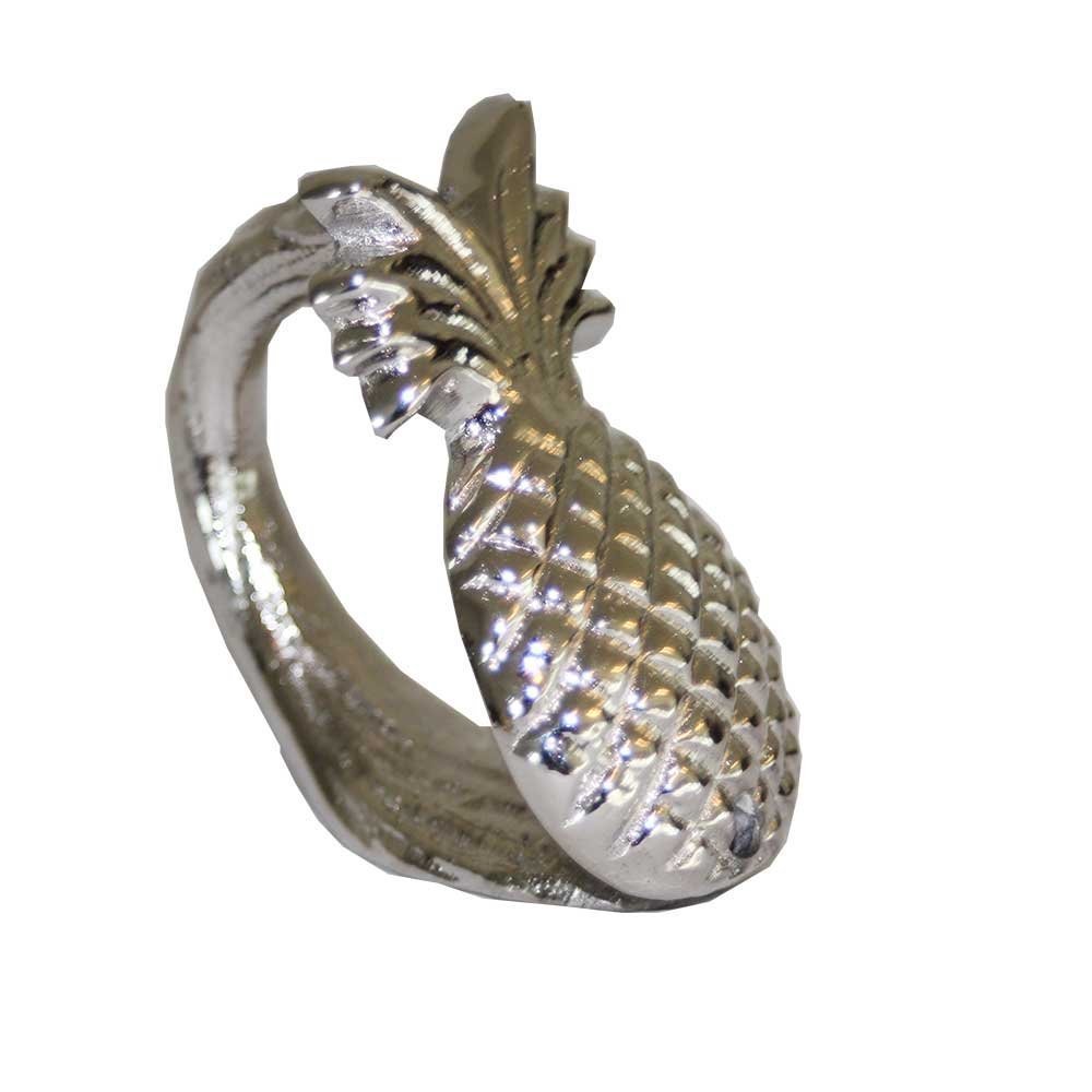 Serviettenring Ananas, silber 