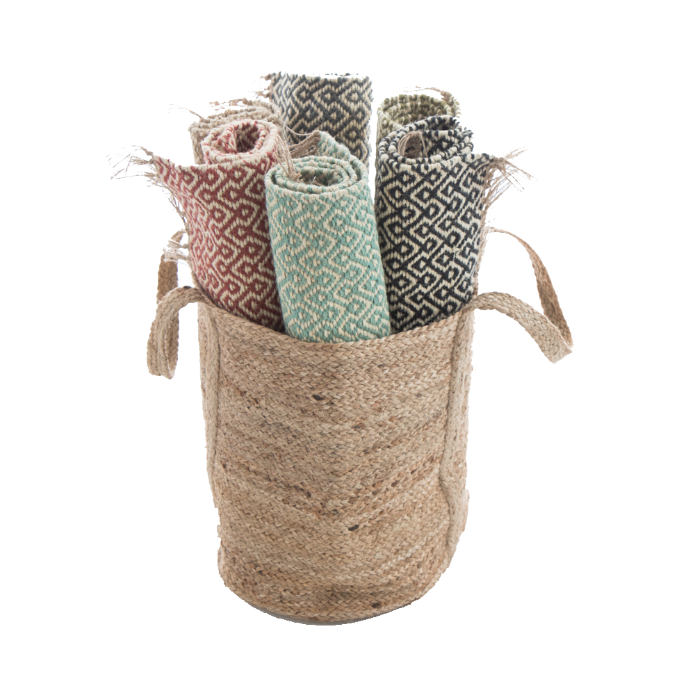 Teppich aus Baumwolle, diverse Farben, diverse 