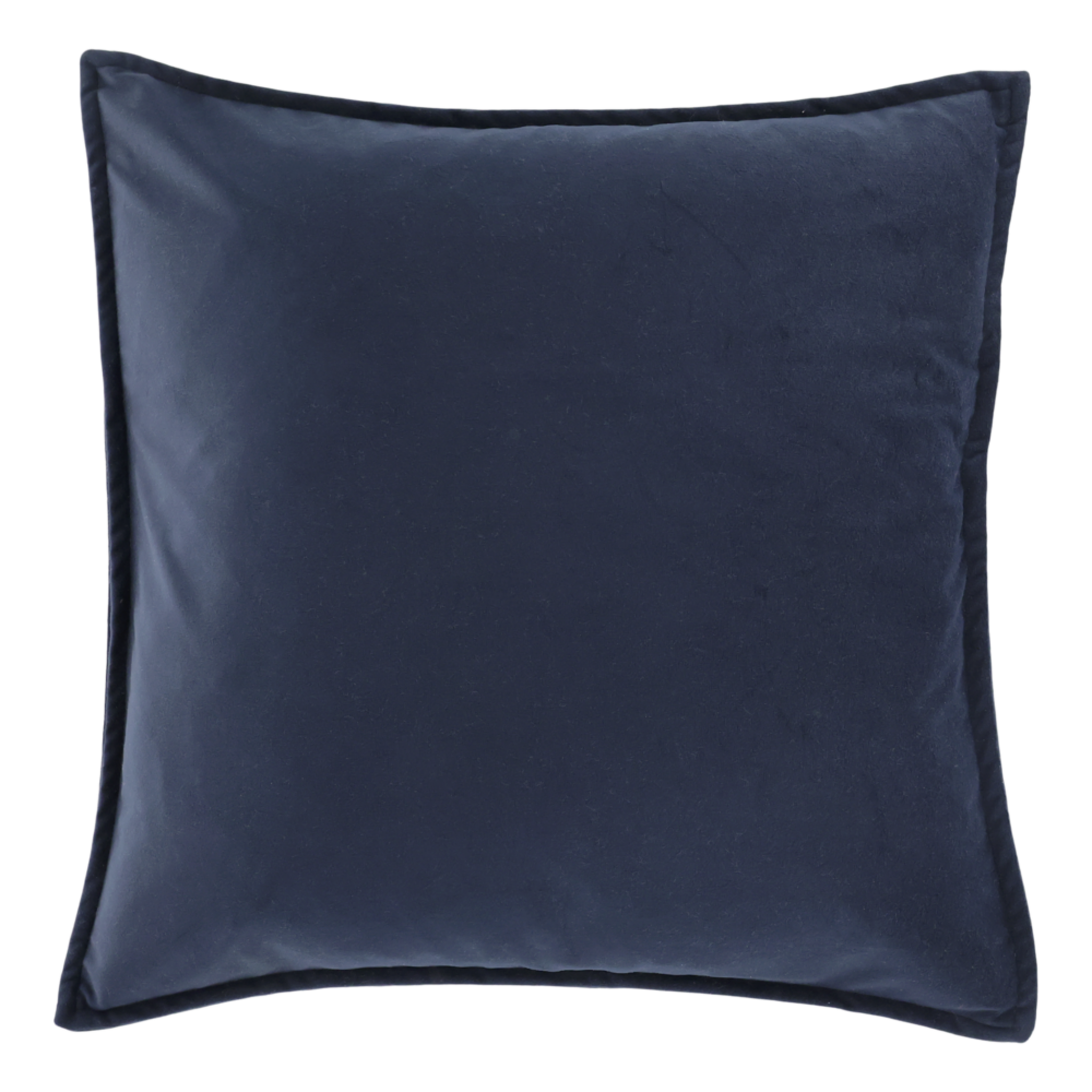 Aix Kissebezug Velour 50x50cm, indigo blue 