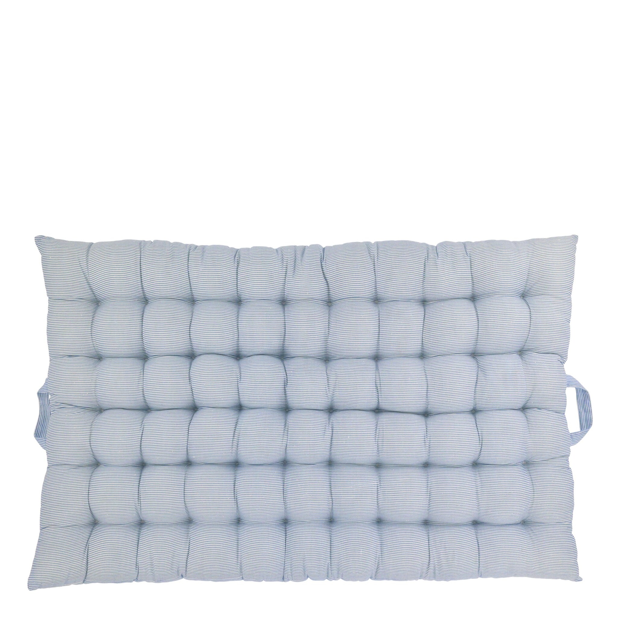 Aix Matratze Maritimes Streifenmuster, blau 