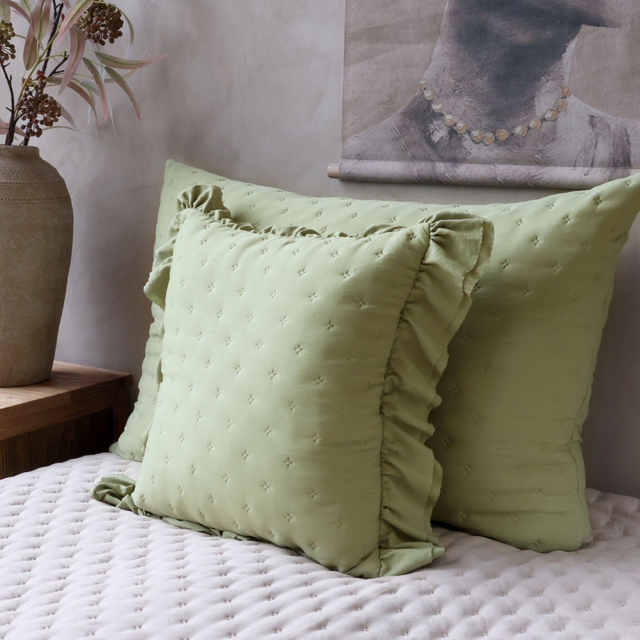 Aix Soft Kissenbezug 50x50 cm, verte 