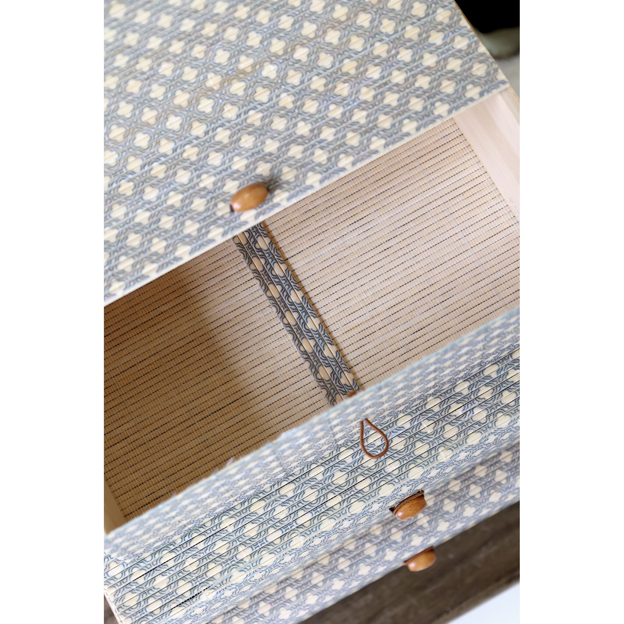 Amilly Schachteln aus Bambus 3er Set, opal max 30 x 20 x 10 cm