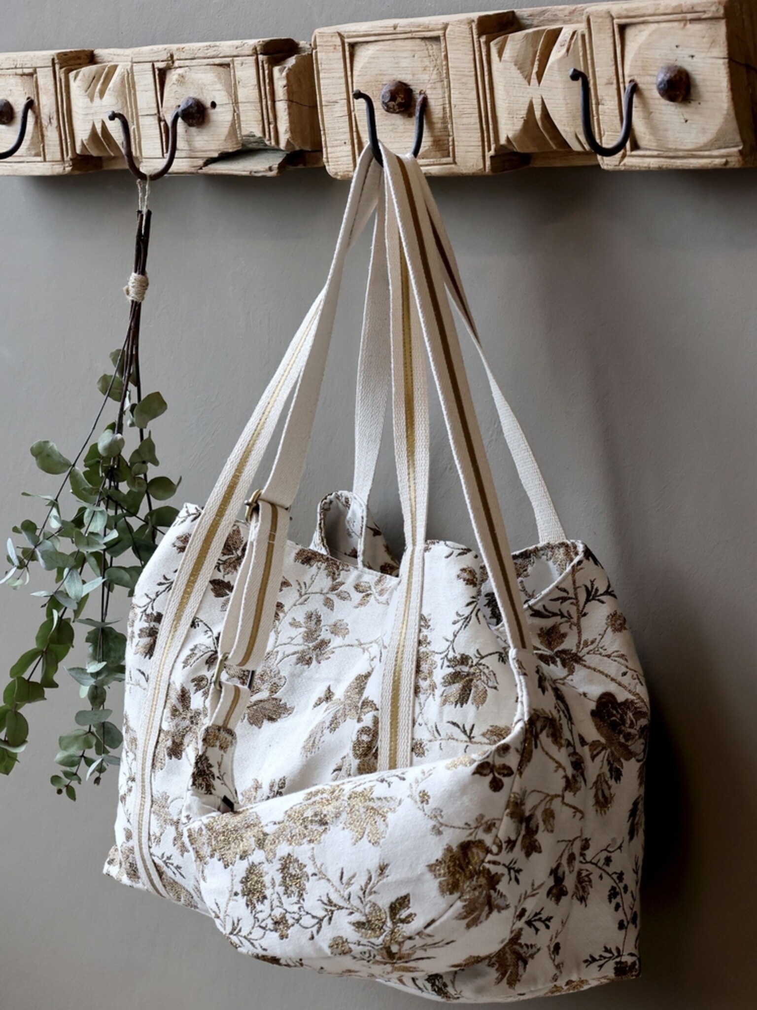 Chic Antique Anniversary Shopper-Tasche, creme 