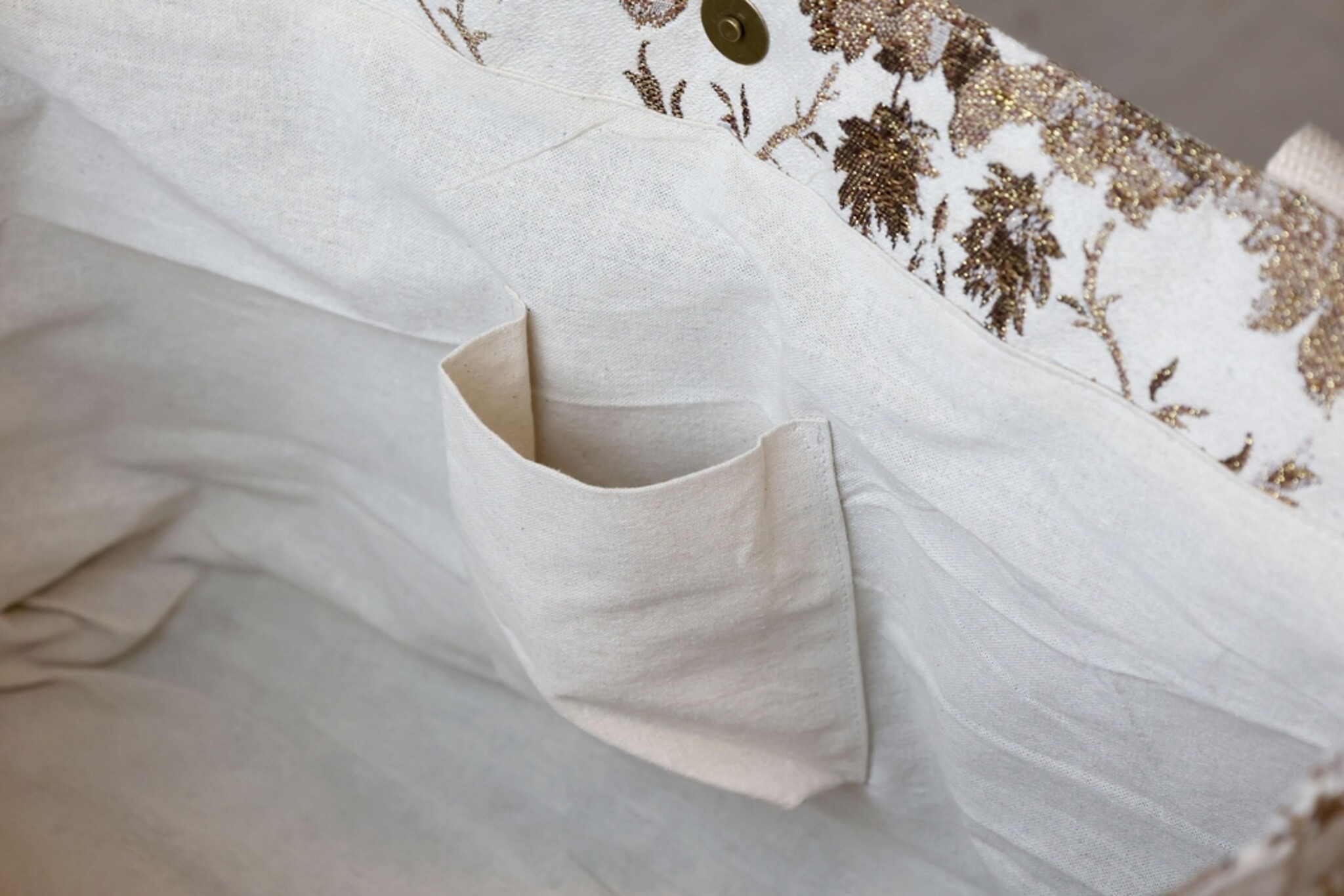 Chic Antique Anniversary Shopper-Tasche, creme 