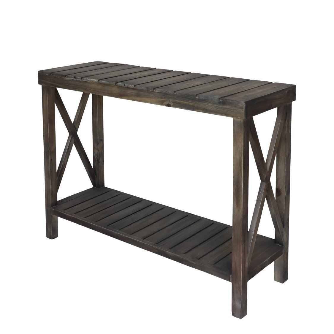 Anrichtetisch aus Tannenholz, natur 