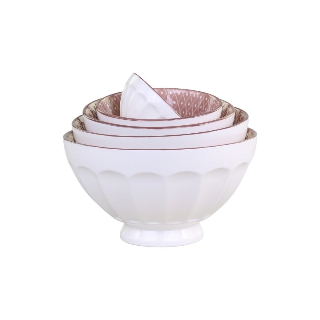 Arés Schüssel 5er-Set, staubig rosa 