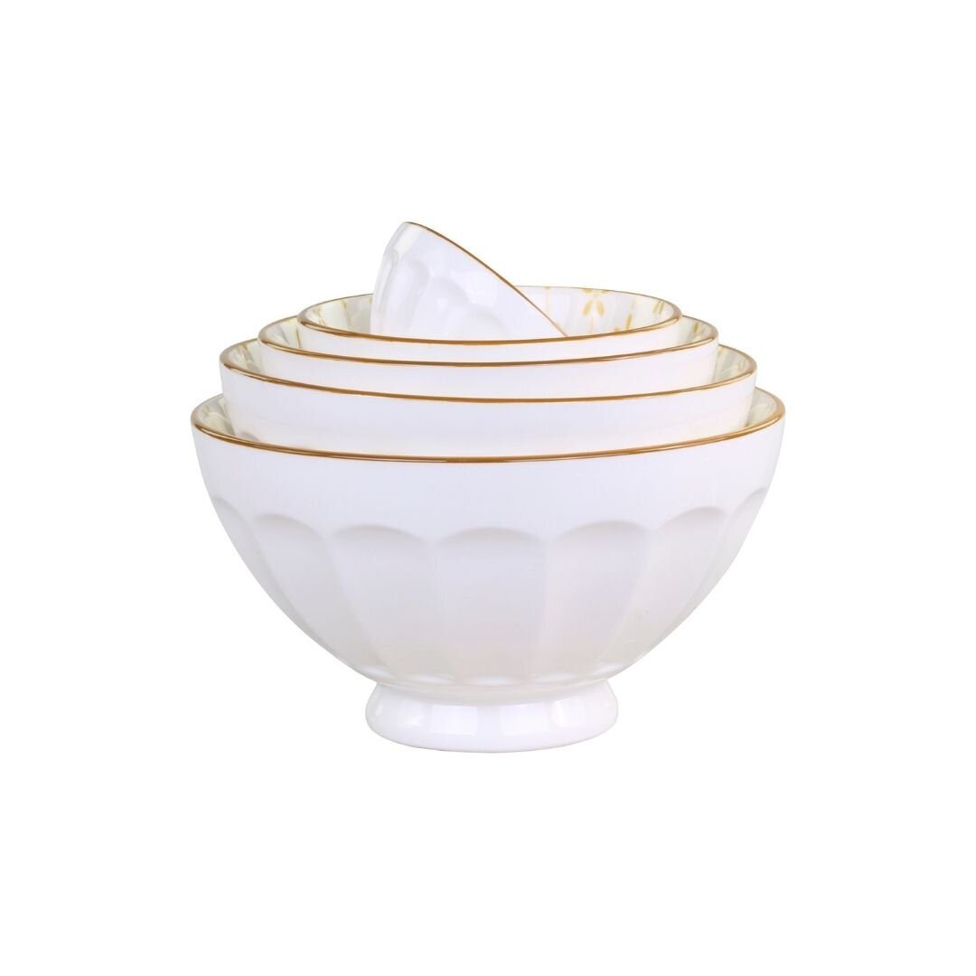 Arés Schüssel 5er-Set, honig 