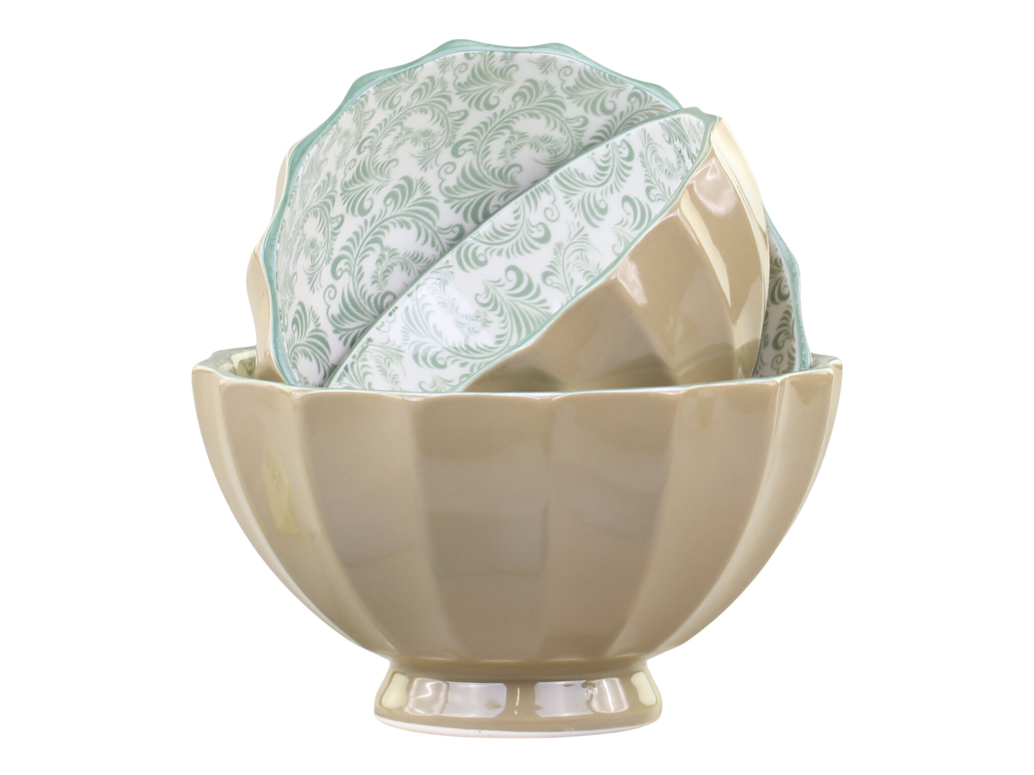 Arés Schüssel 5er-Set, olive 