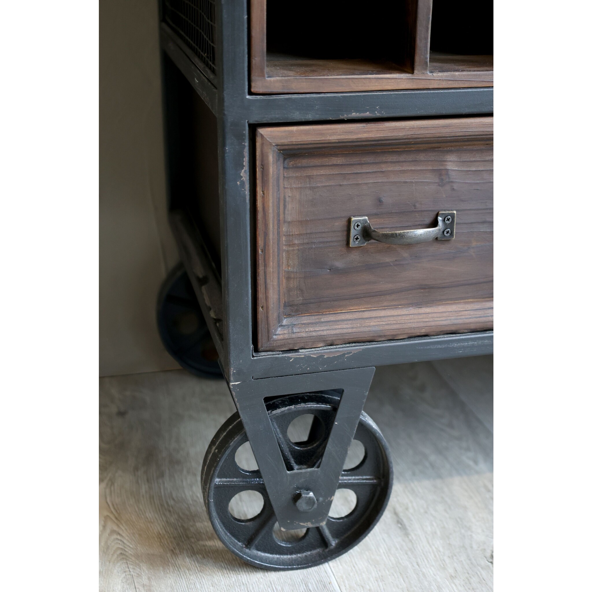 Barwagen Landhaus, natur 