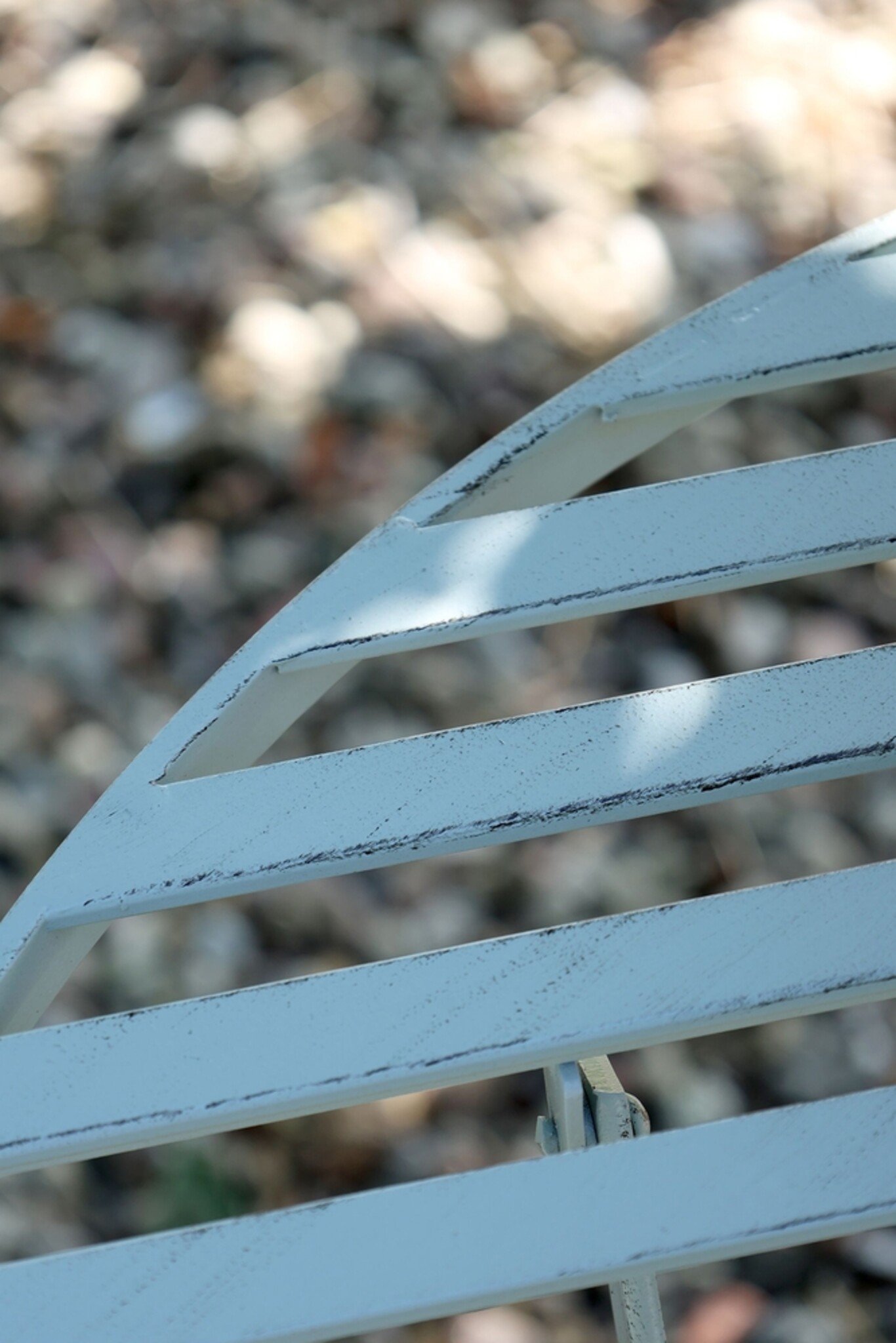 Chic Antique Bistrotisch Set Sky Blue, sky blue 