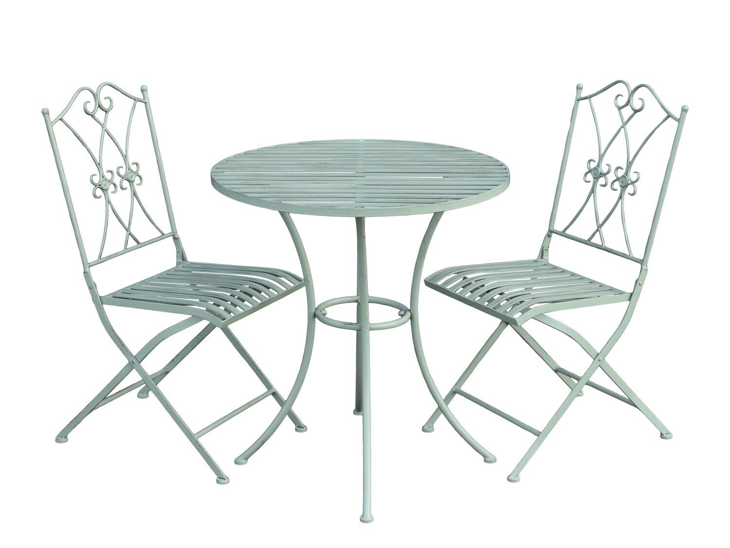 Bistrotisch Set mit 2 Stühlen und Tisch von Chic Antique günstig