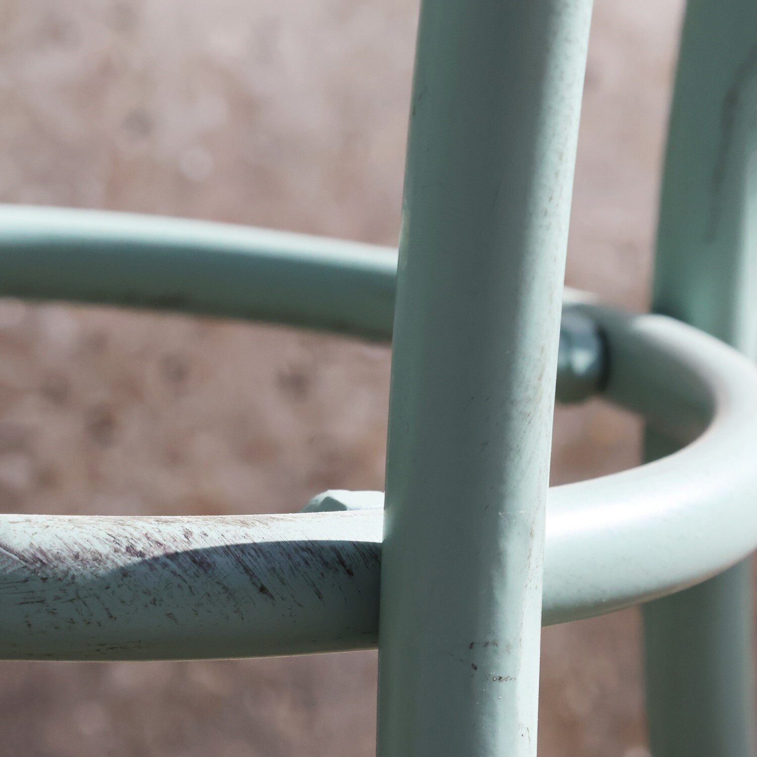 Bistrotisch Set mit 2 Stühlen und Tisch, antique grün 