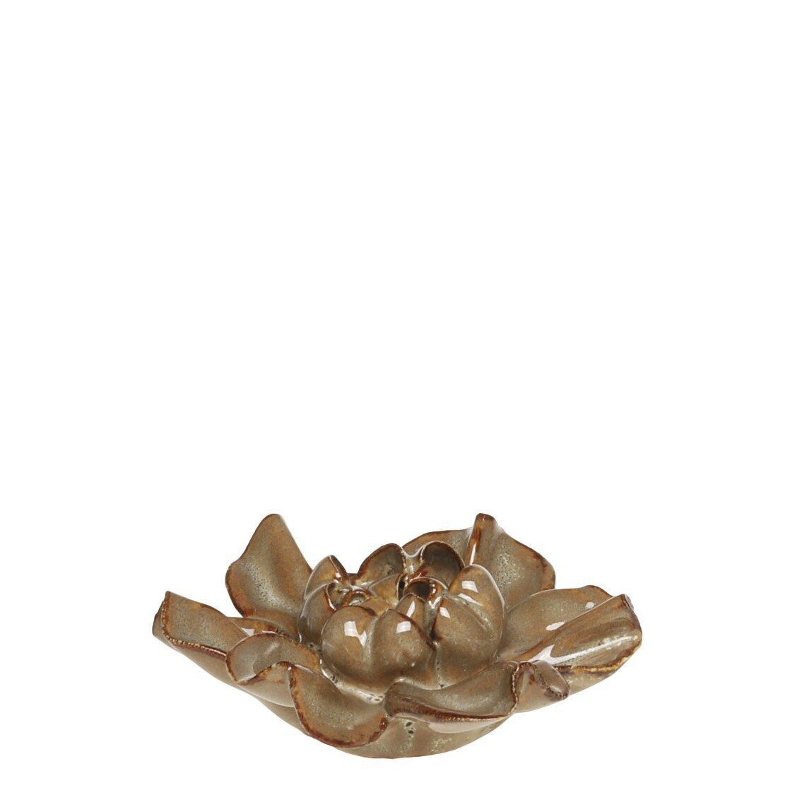 Blume für Deko, mokka 