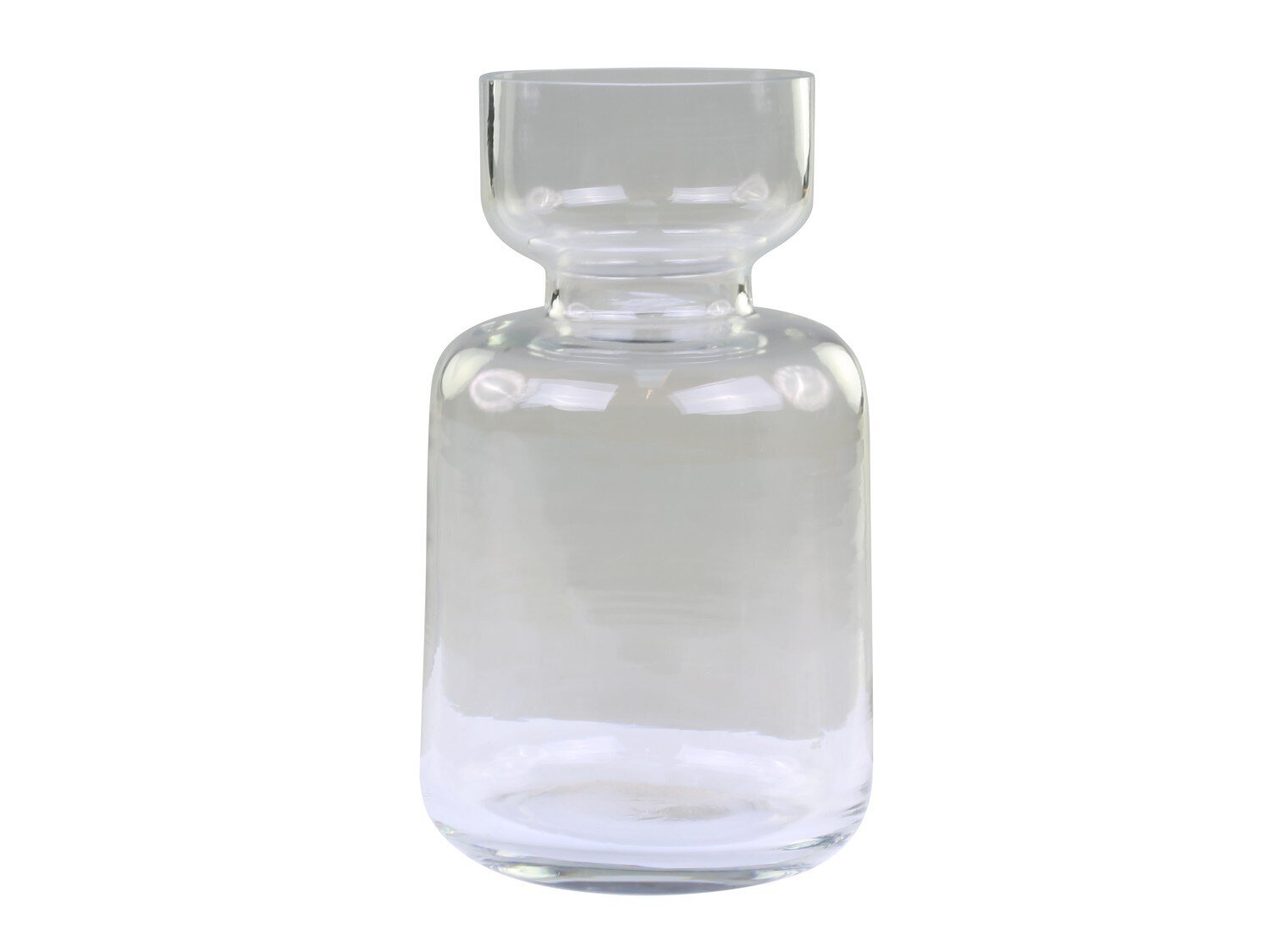 Blumenvase aus Glas, klar H17,5 x Ø9,5 cm