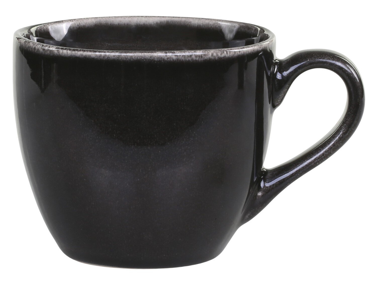 Chic Antique Calais Becher mit Griff, schwarz 