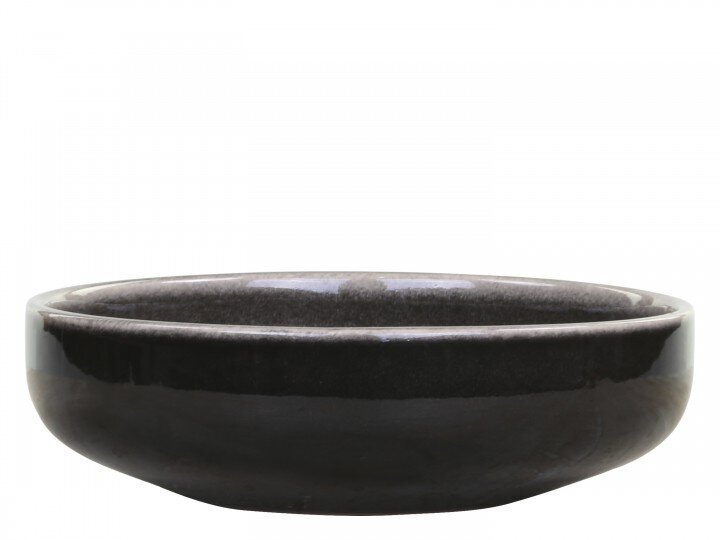 Chic Antique Calais Schale, schwarz H5/D18 cm