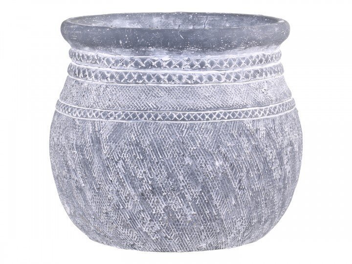 Cholet Topf, antik schwarz H29, Ø 32 cm