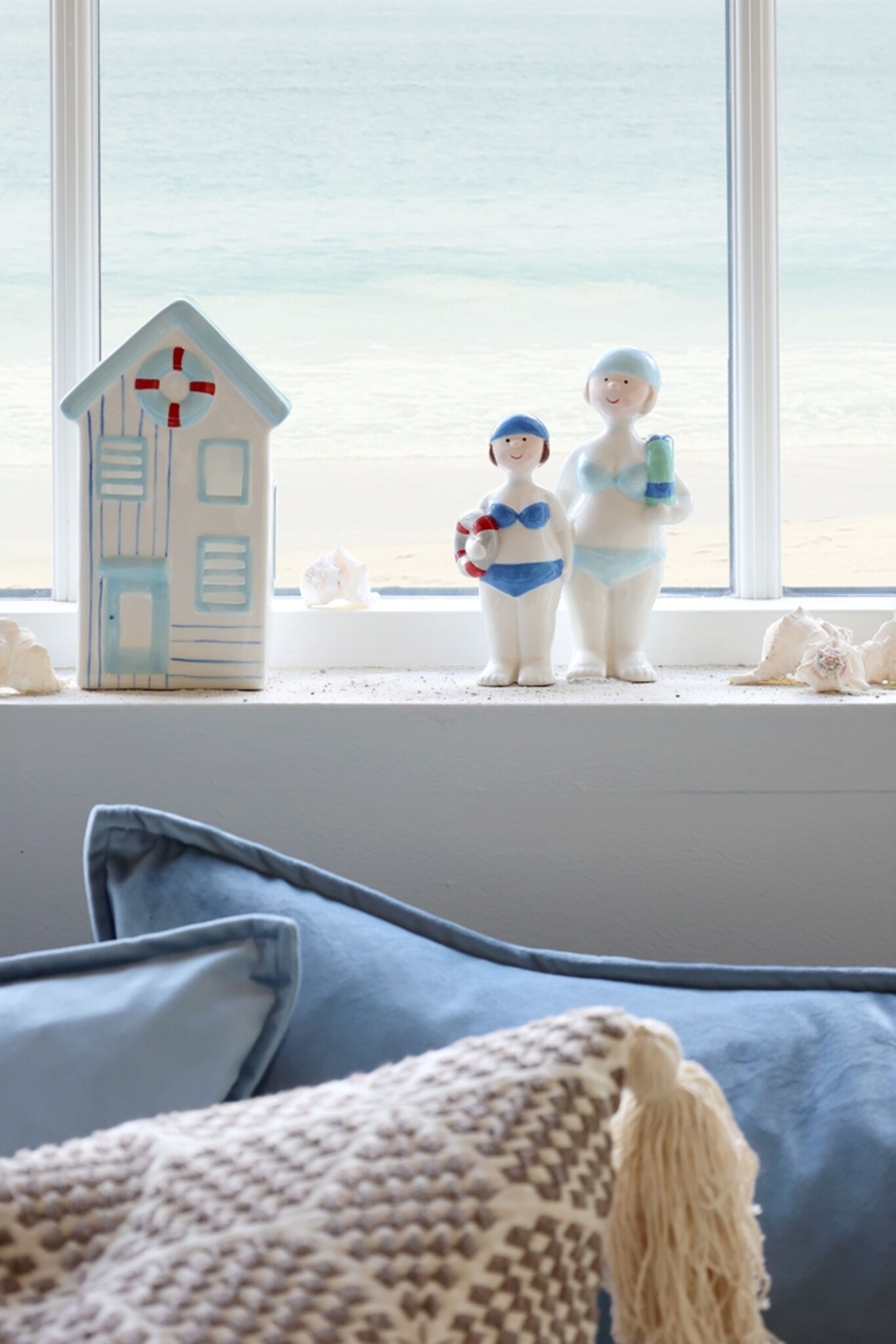 Deko Damen mit Schwimmring 2er, ocean 