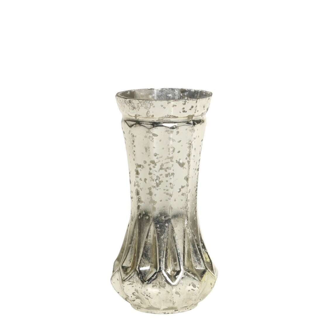 Deko Vase, bauernsilber 12,5 x 6 cm