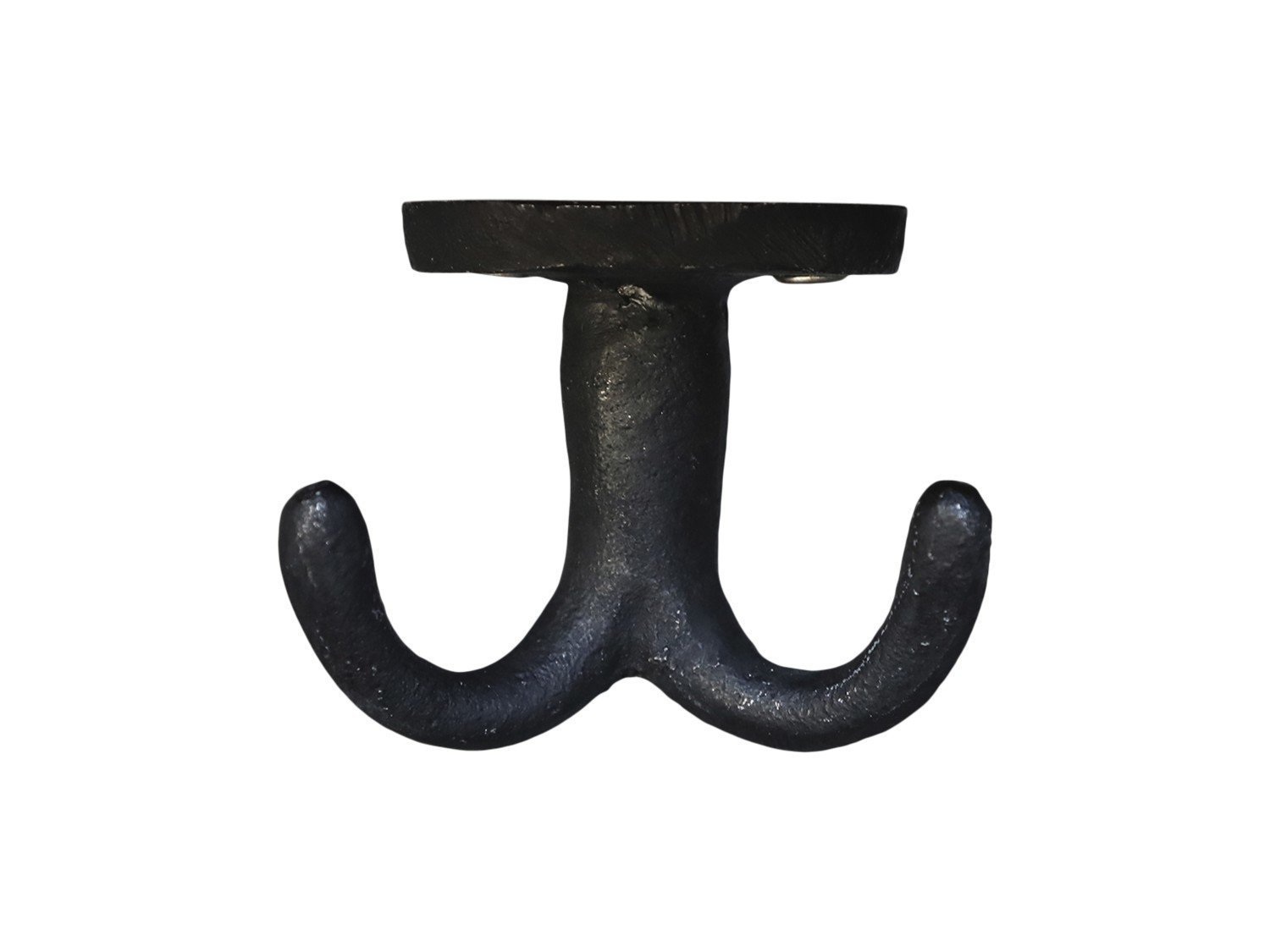 Doppelhaken, antik schwarz 
