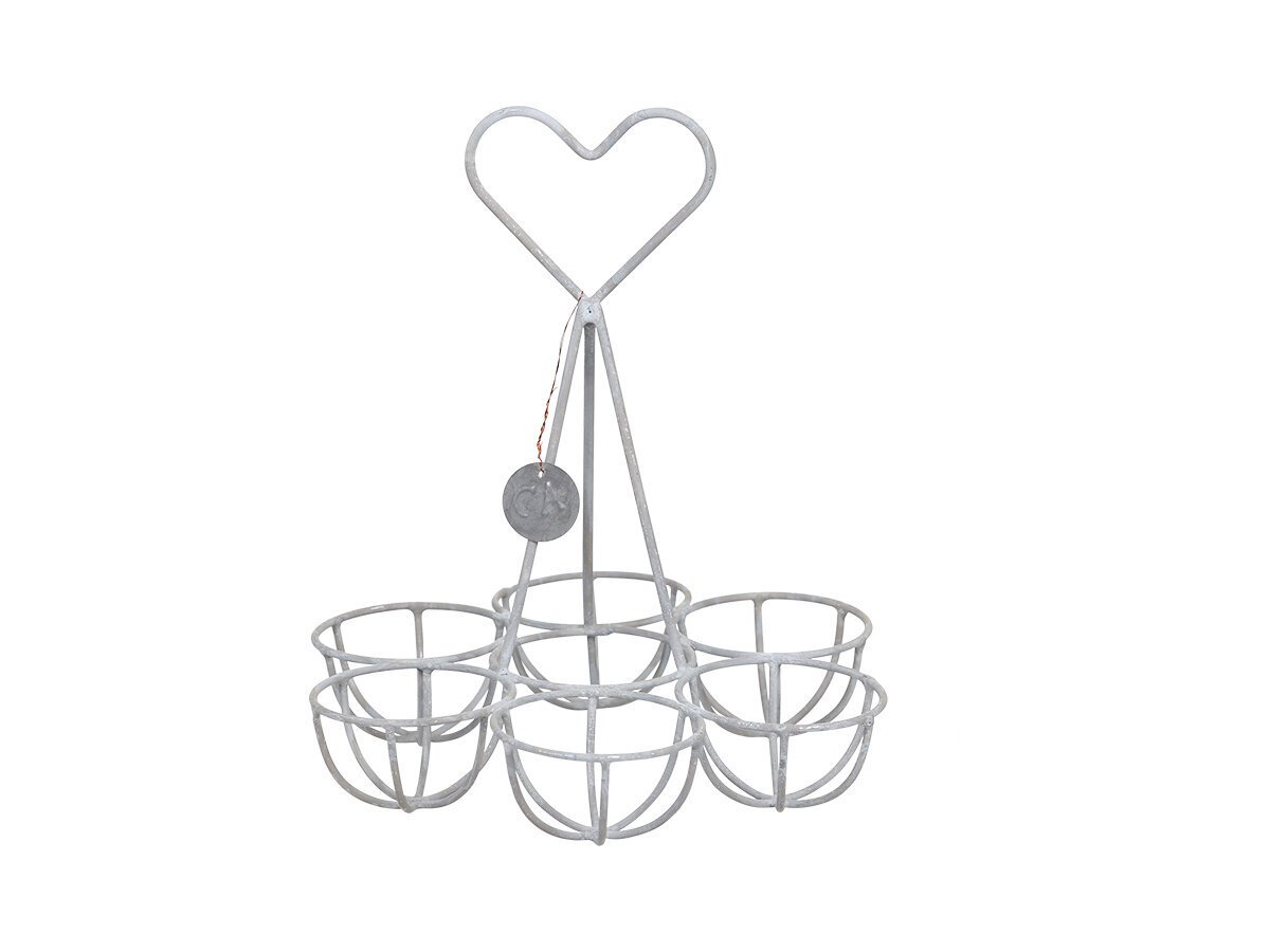 Eierhalter für 6 Eier, H15 cm 