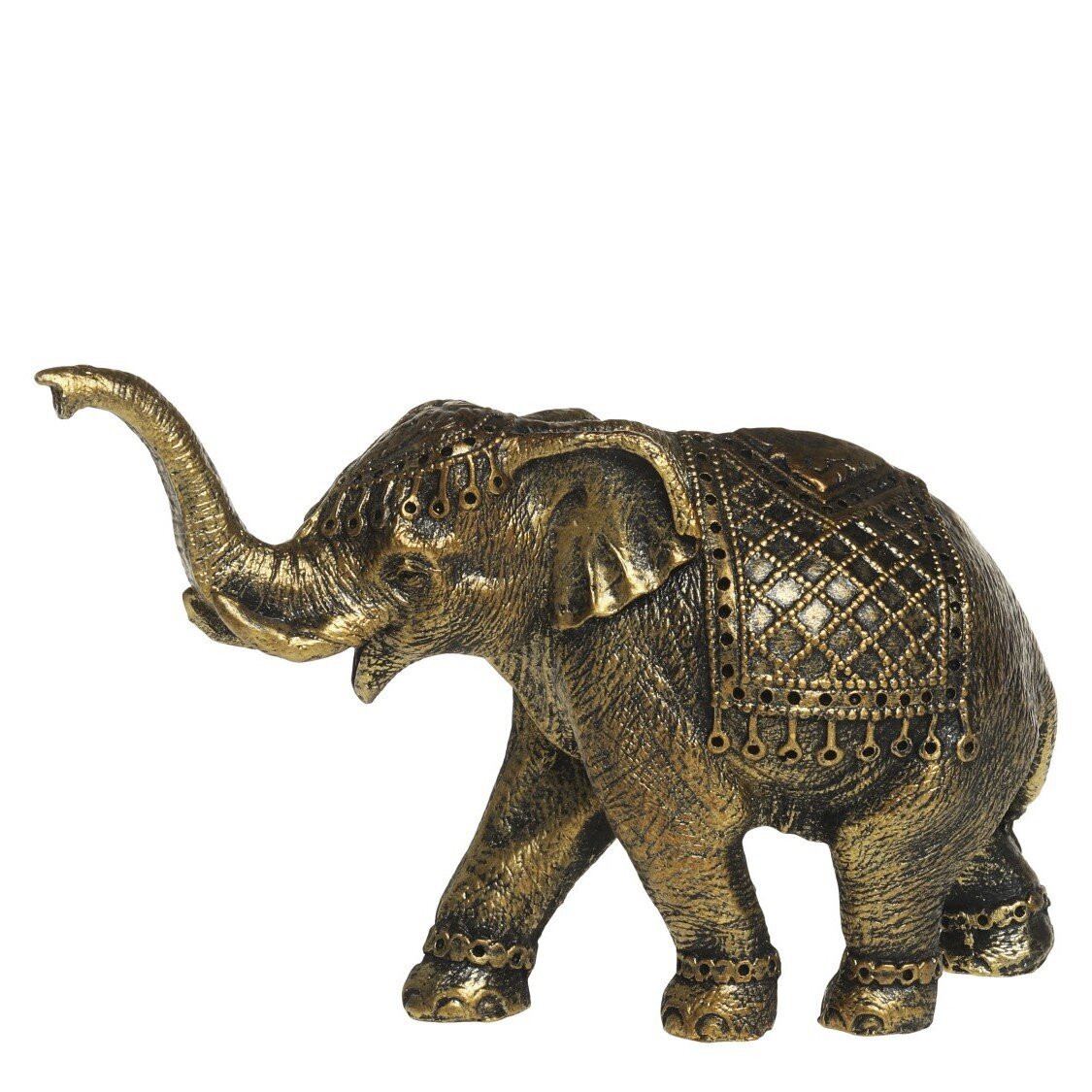 Elefant Dekofigur, antique messing 