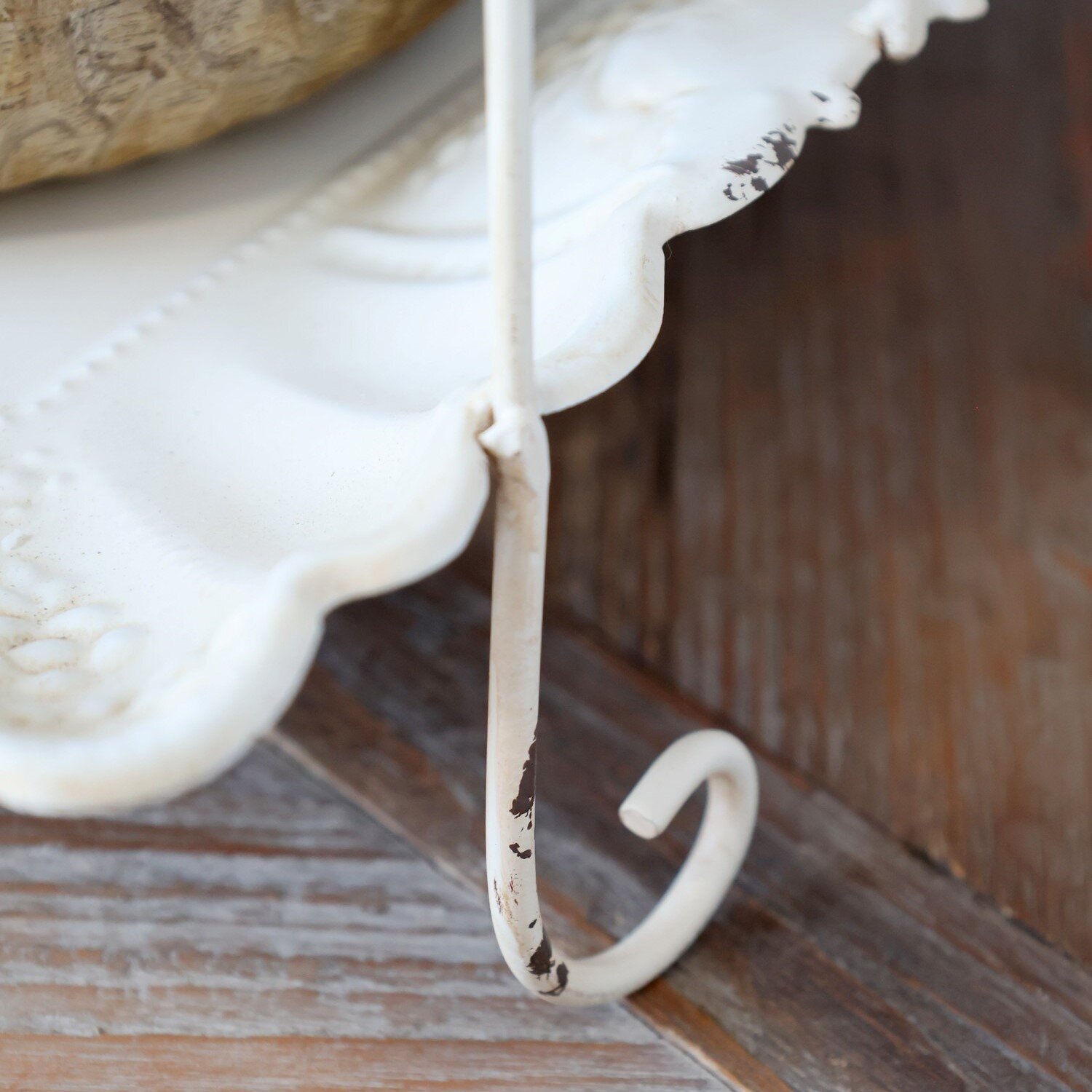 Etagere mit Henkel, antique creme