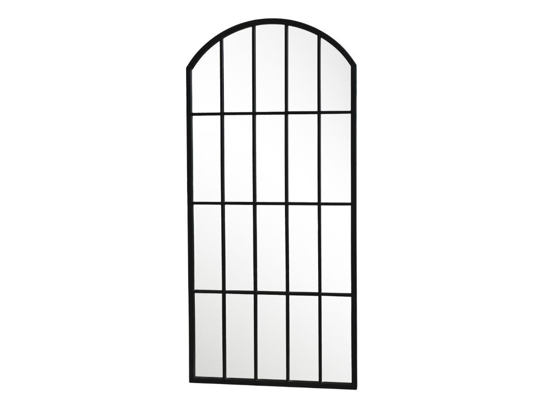 Factory Spiegel antik schwarz, schwarz 64x2x139 cm