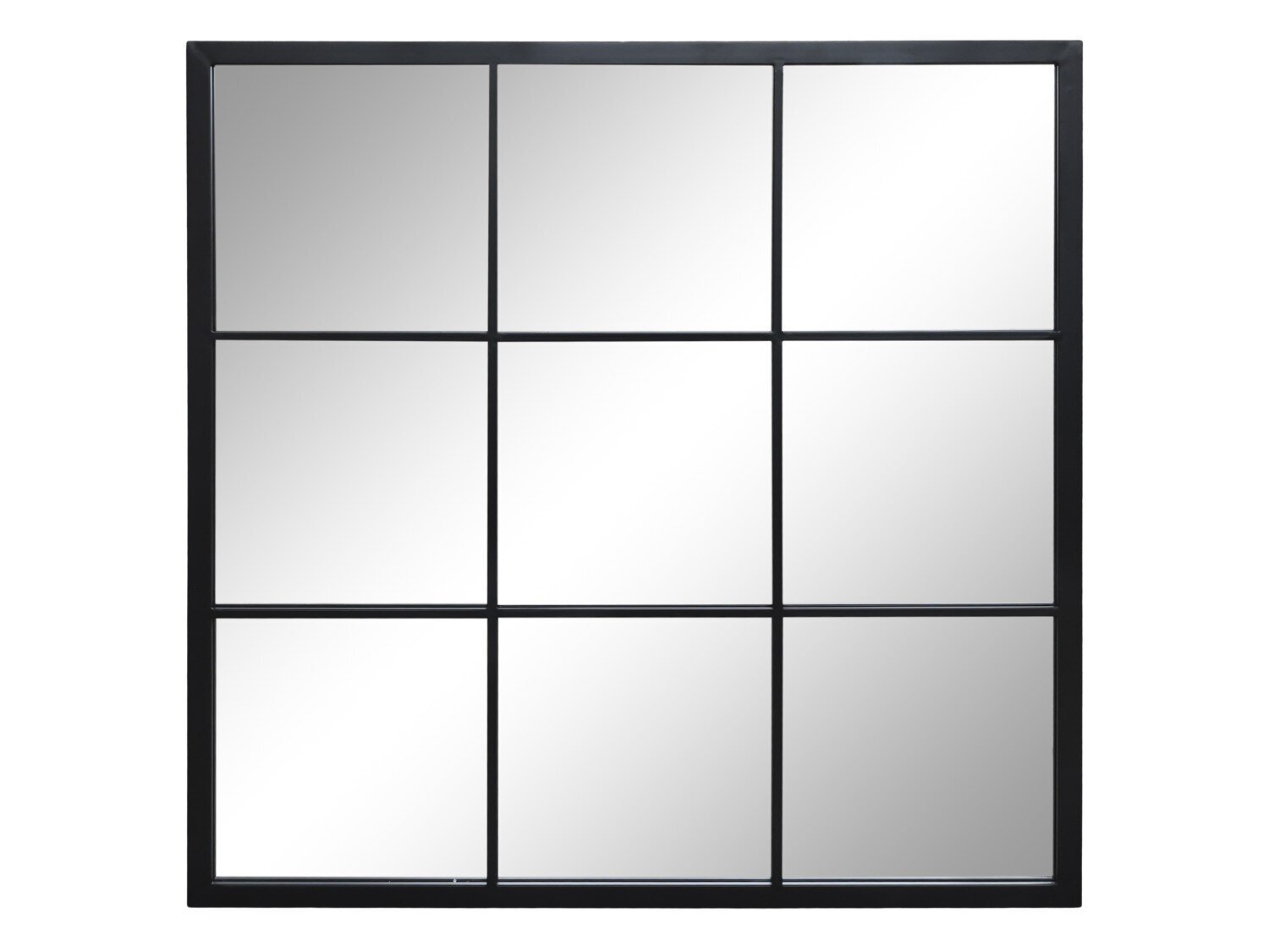 Factory Spiegel antique schwarz, schwarz 