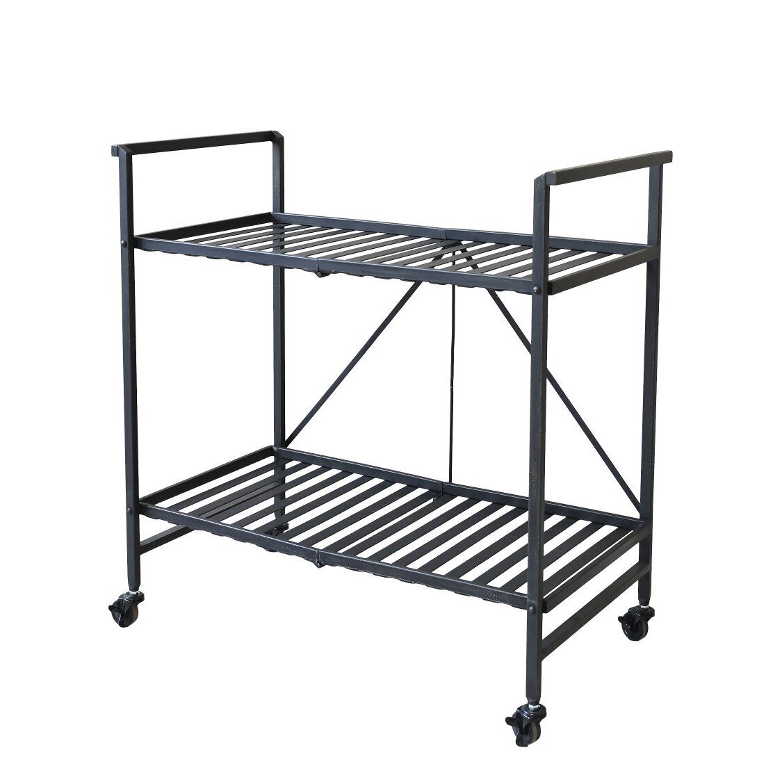 Faltbarer Wagen, antique schwarz 