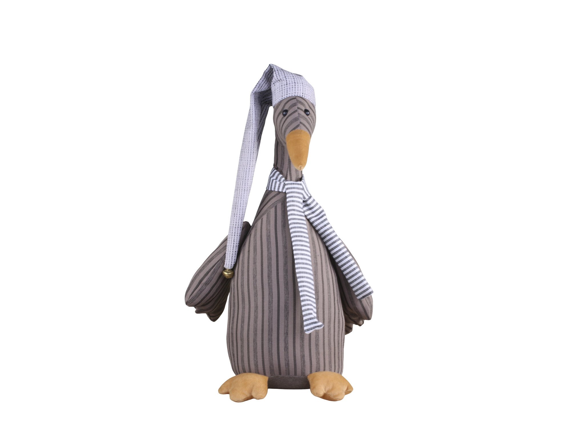 Figur Gustav Gans braun, mokka H50/L27/B19 cm