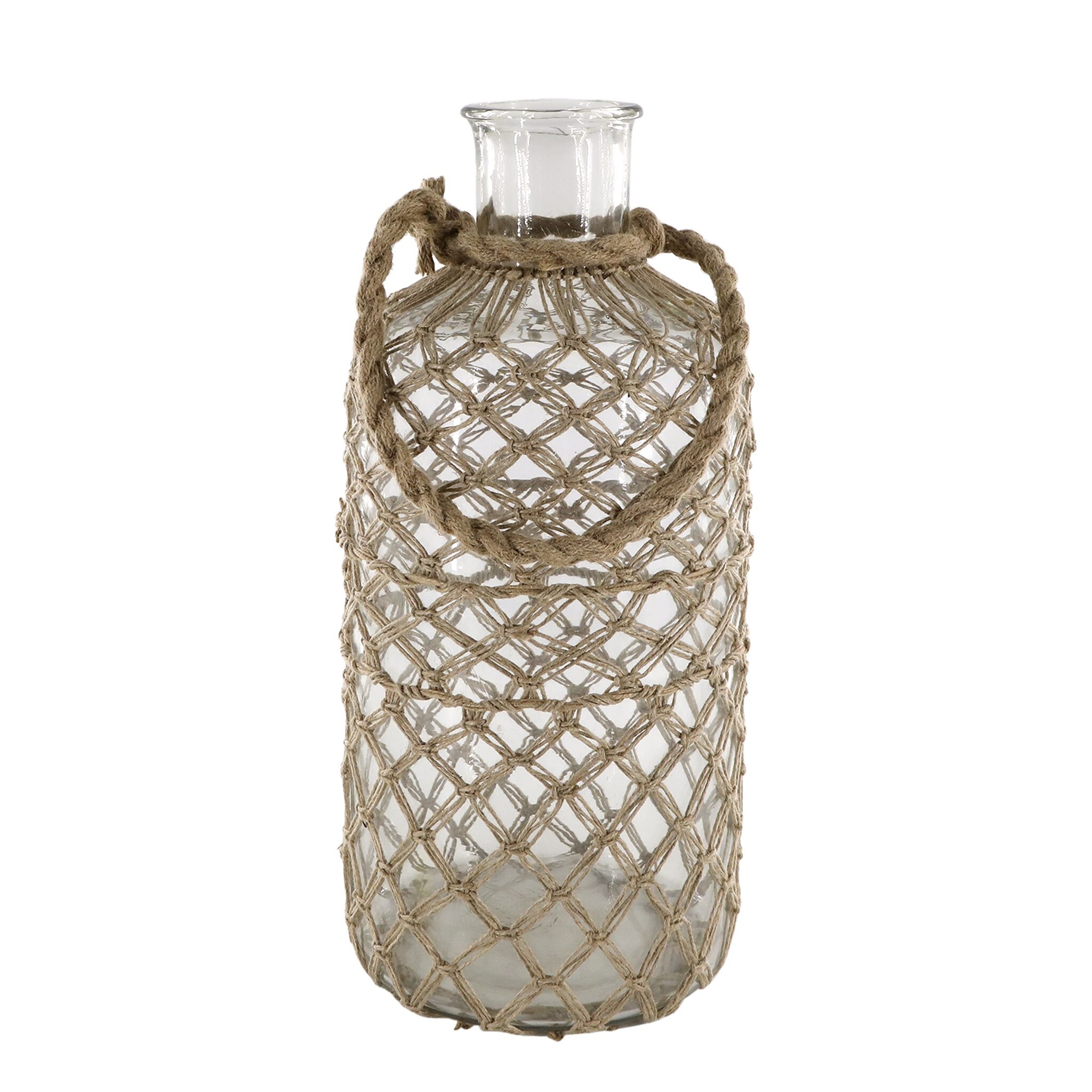 Flasche mit Geflecht und Henkel, natur Höhe 49, Ø 23 cm natur