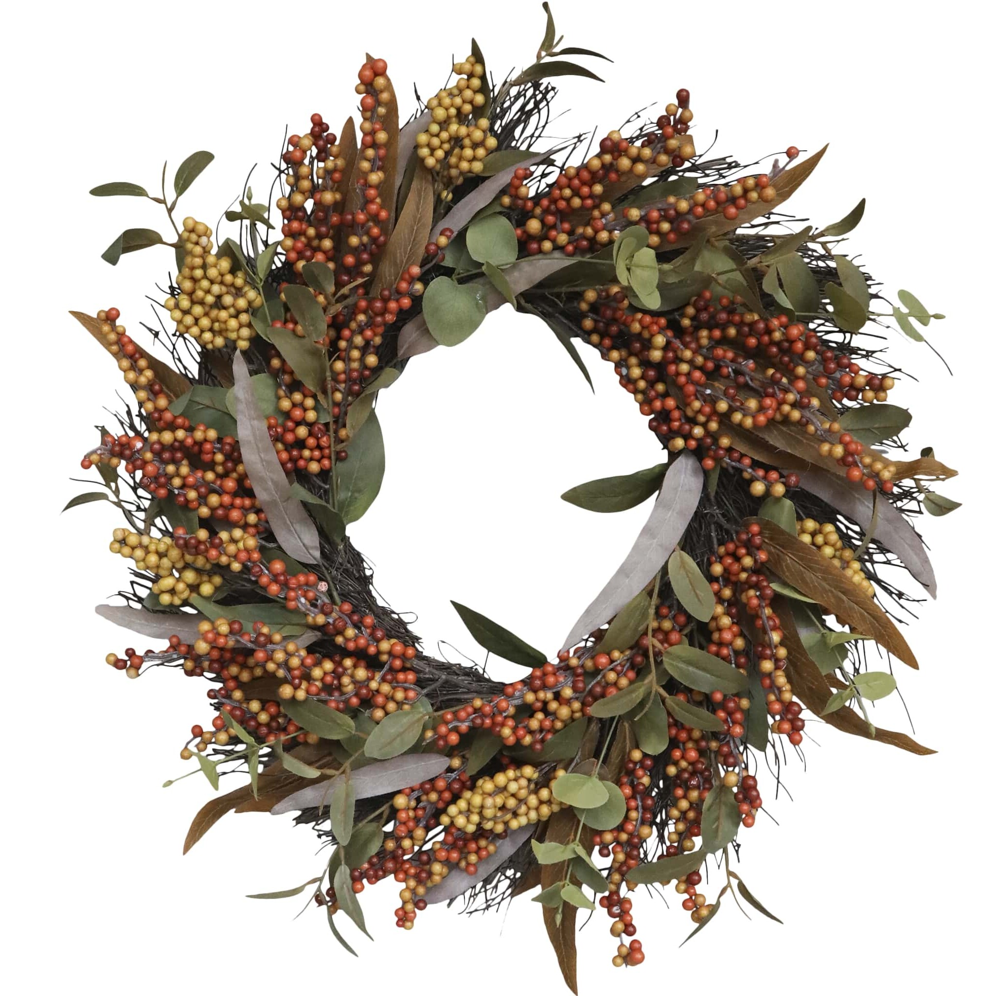 Fleur Blumenkranz Orange, terracotta 