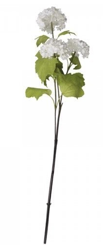 Chic Antique Fleur Echter Schneeball weiss, weiss H60/L15/B12 cm