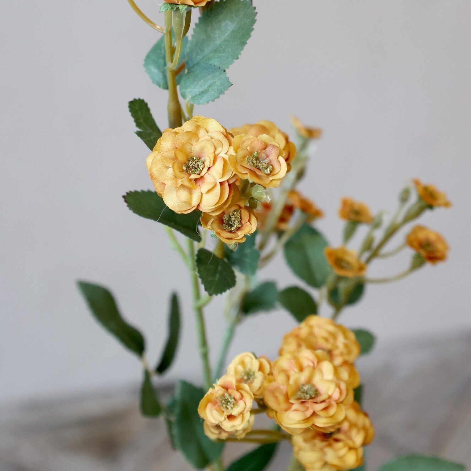 Fleur Kunstrose, bernstein 