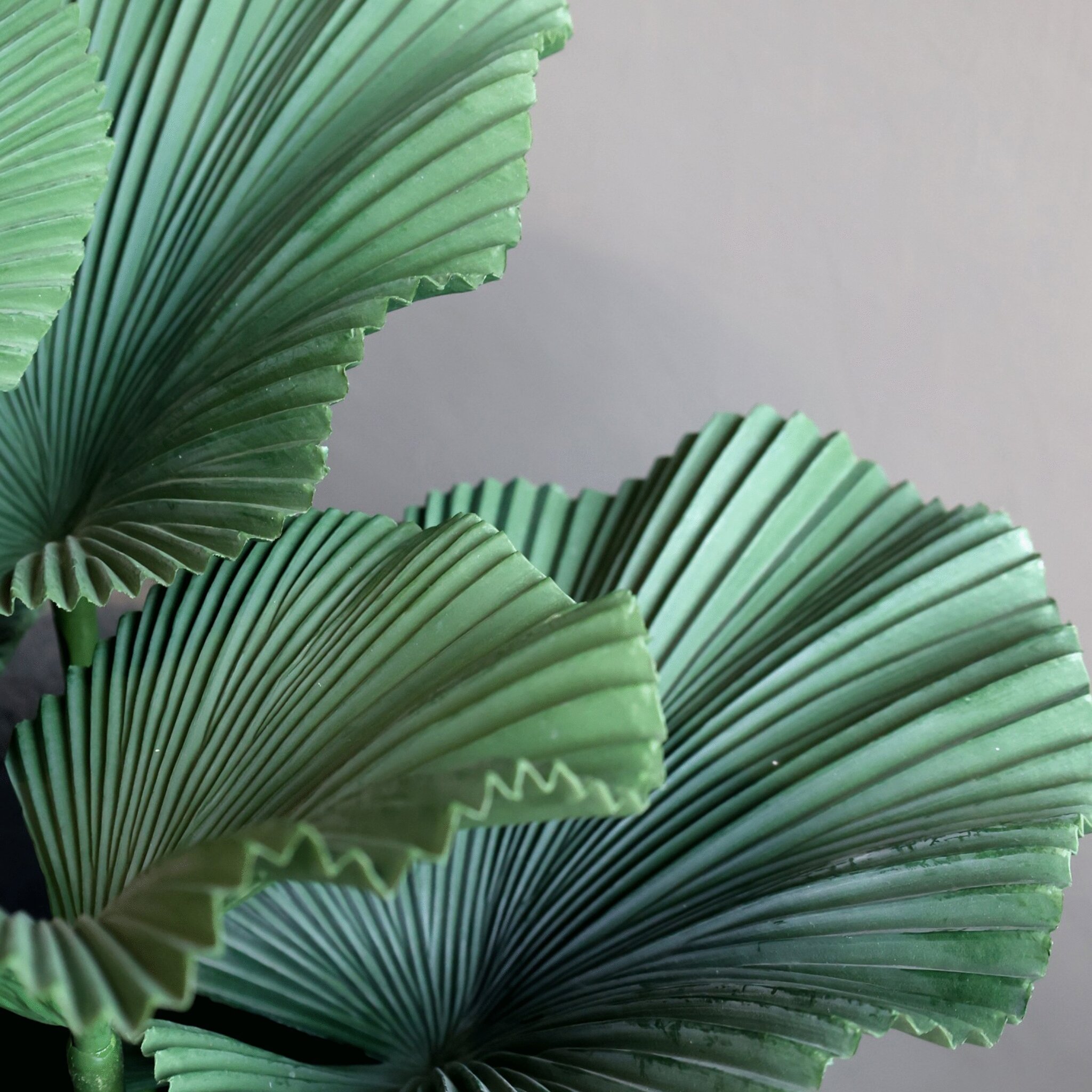 Fleur Strahlenpalme Kunstpflanze, grün 