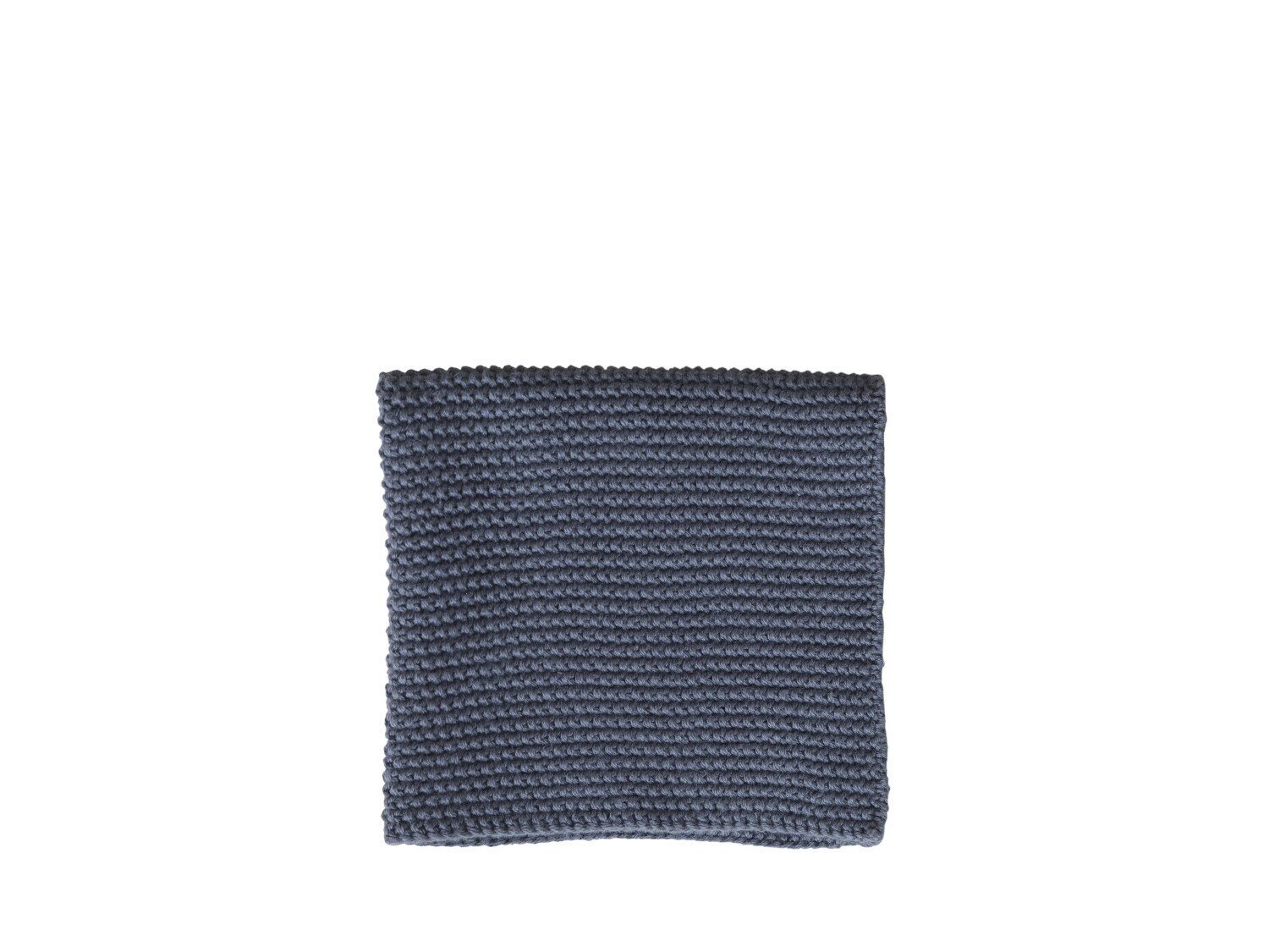 Geschirrtuch Perlenstrick, dunkelgrau 