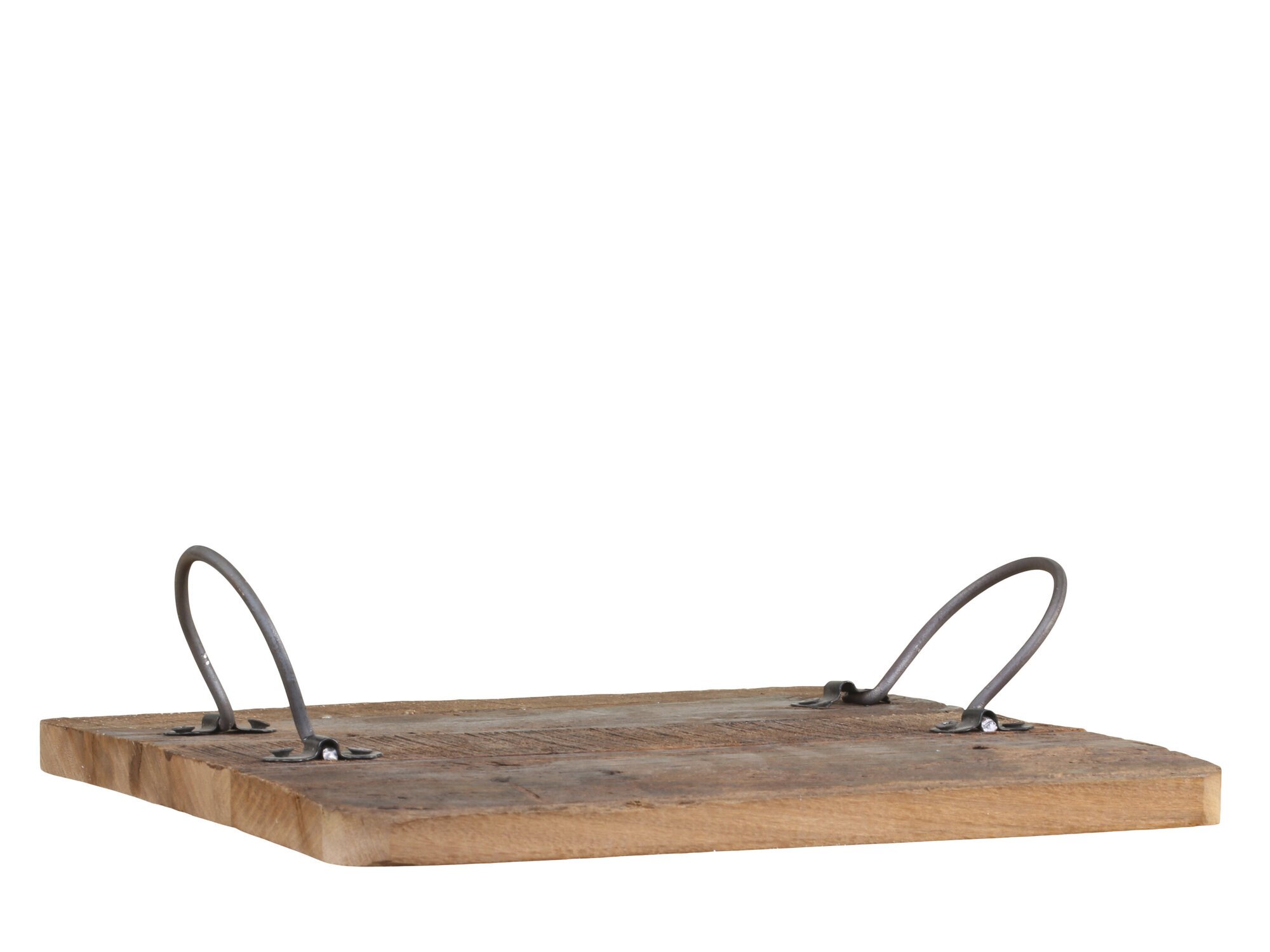 Grimaud altes Tablett mit Henkel, natur 30 x 30 cm