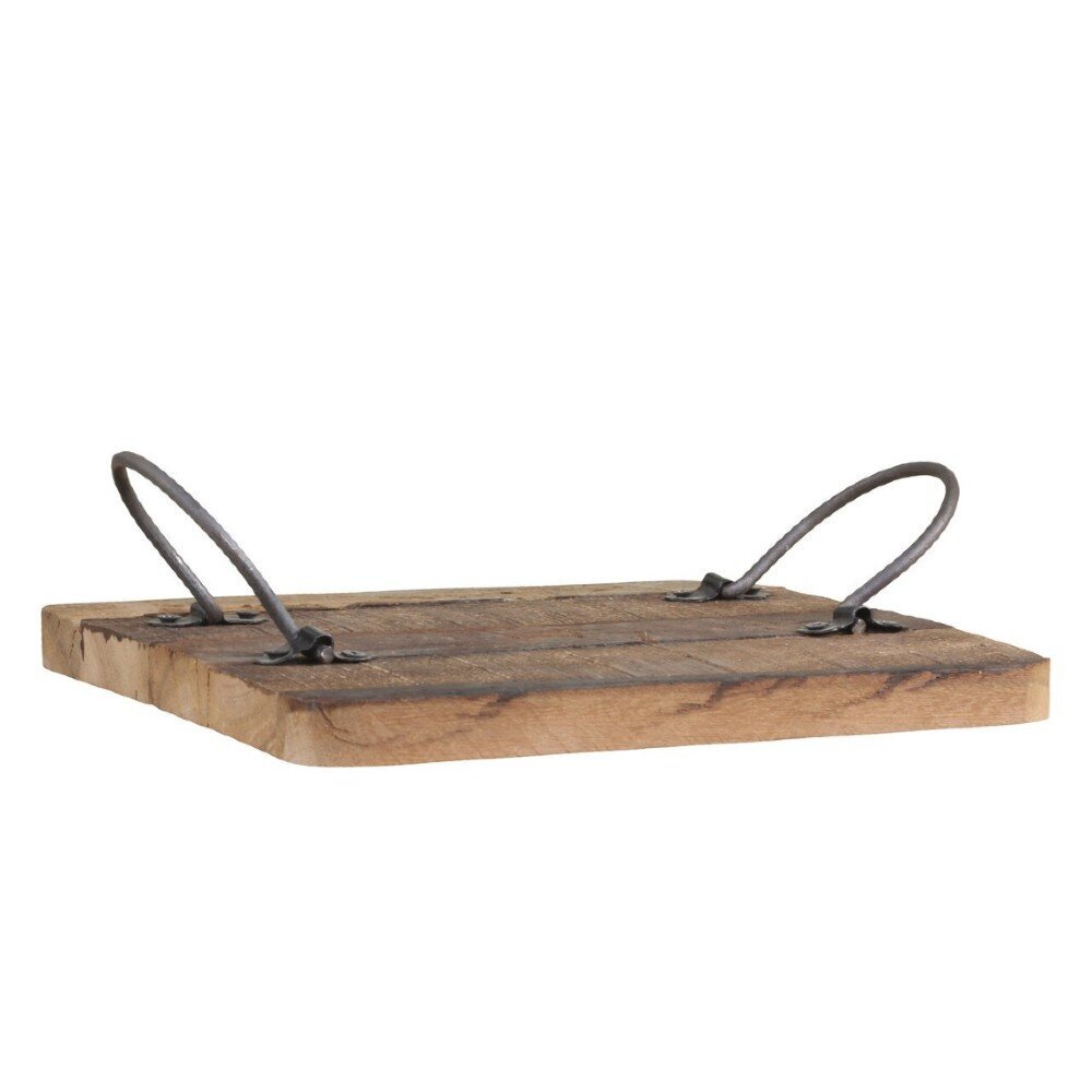 Grimaud altes Tablett mit Henkel, natur 25 x 25 cm