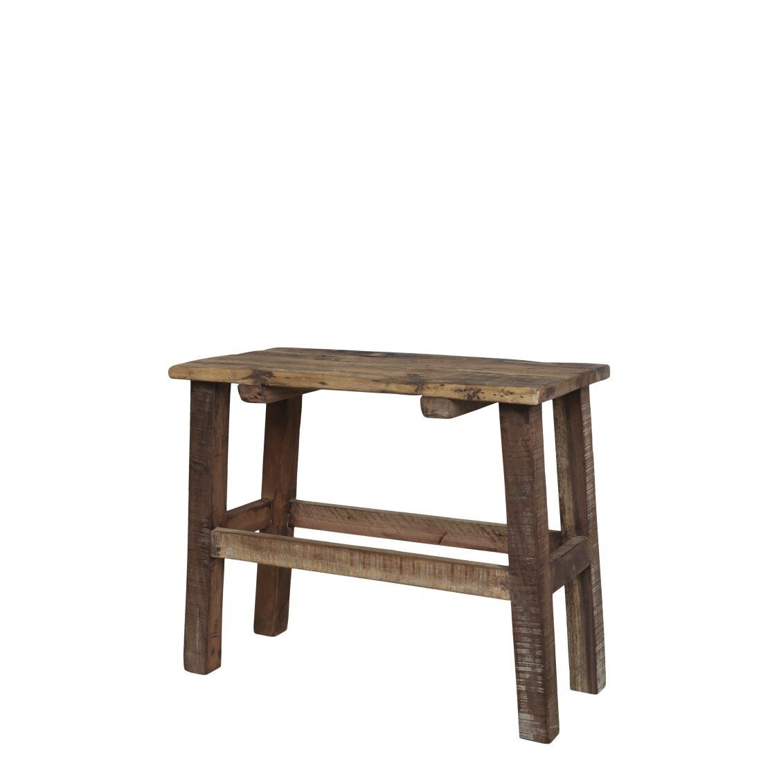 Grimaud Sitzbank aus Recyclingholz, natur 50 x 60 x 30 cm