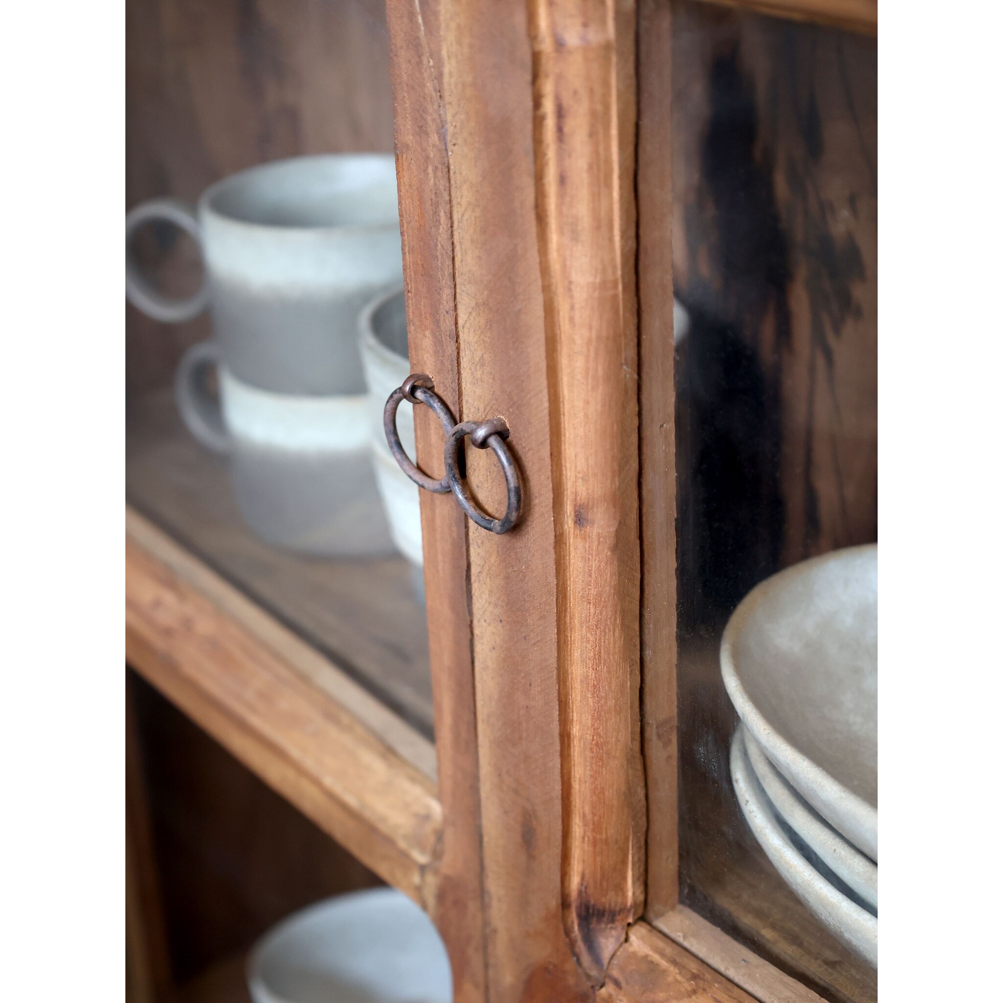 Grimaud Display Cabinet, Vitrinenschrank halbhoch, natur 