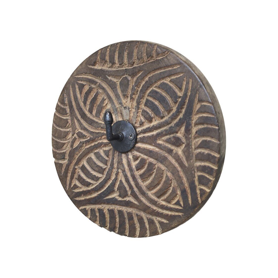 Grimaud Haken mit Dekor, natur 24 x 5,5 cm